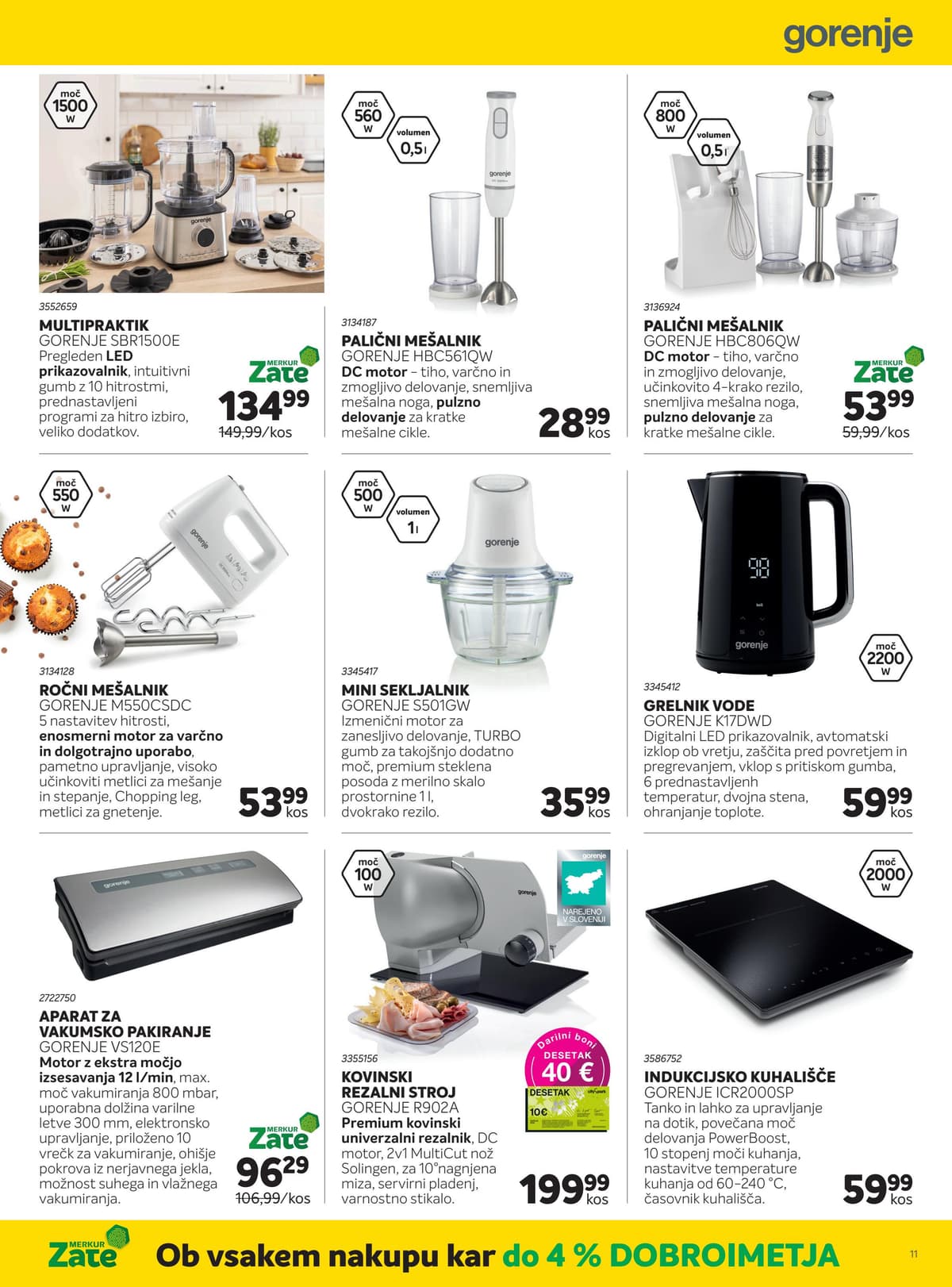 Stran 11. Merkur kataloga - Hisense in Gorenje od 21.06.2026