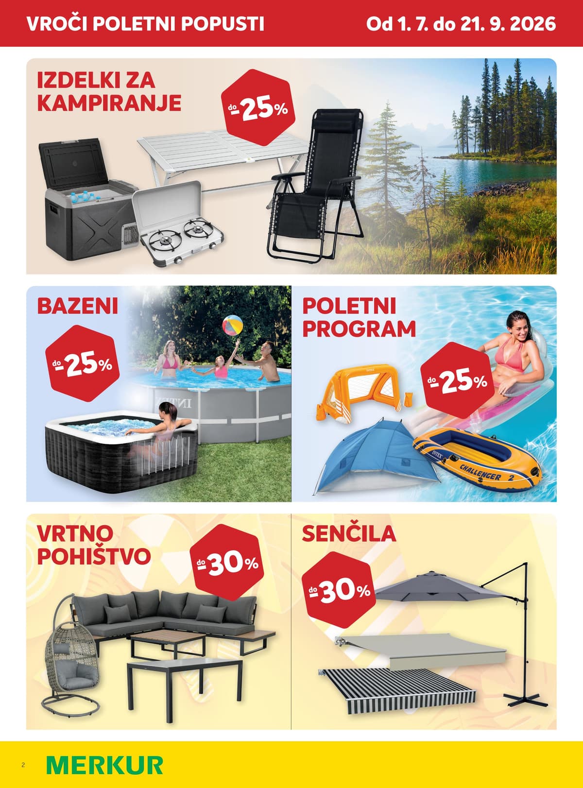 Stran 2. Merkur kataloga - Avgust 2026 od 05.08.2026