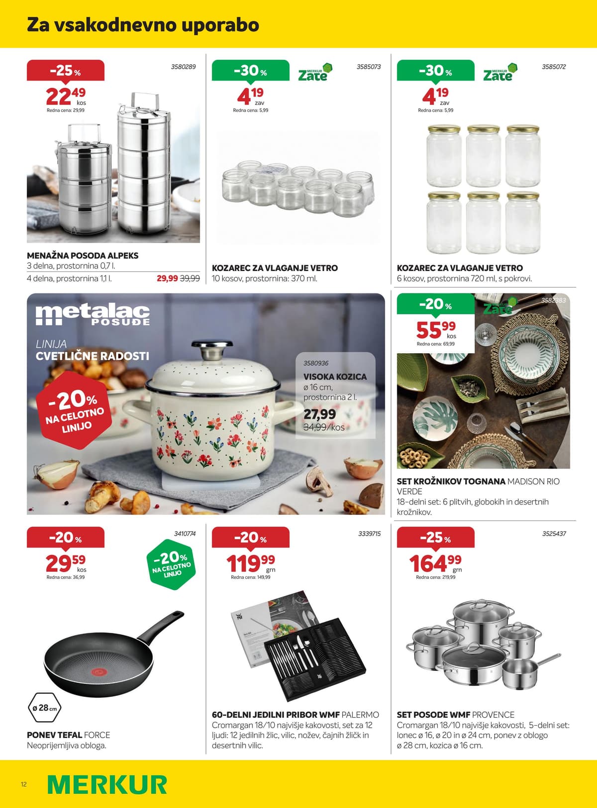 Stran 12. Merkur kataloga - Avgust 2026 od 05.08.2026