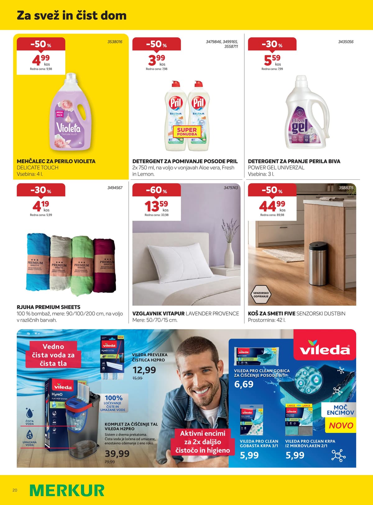 Stran 20. Merkur kataloga - Čas za pripravo na jesen