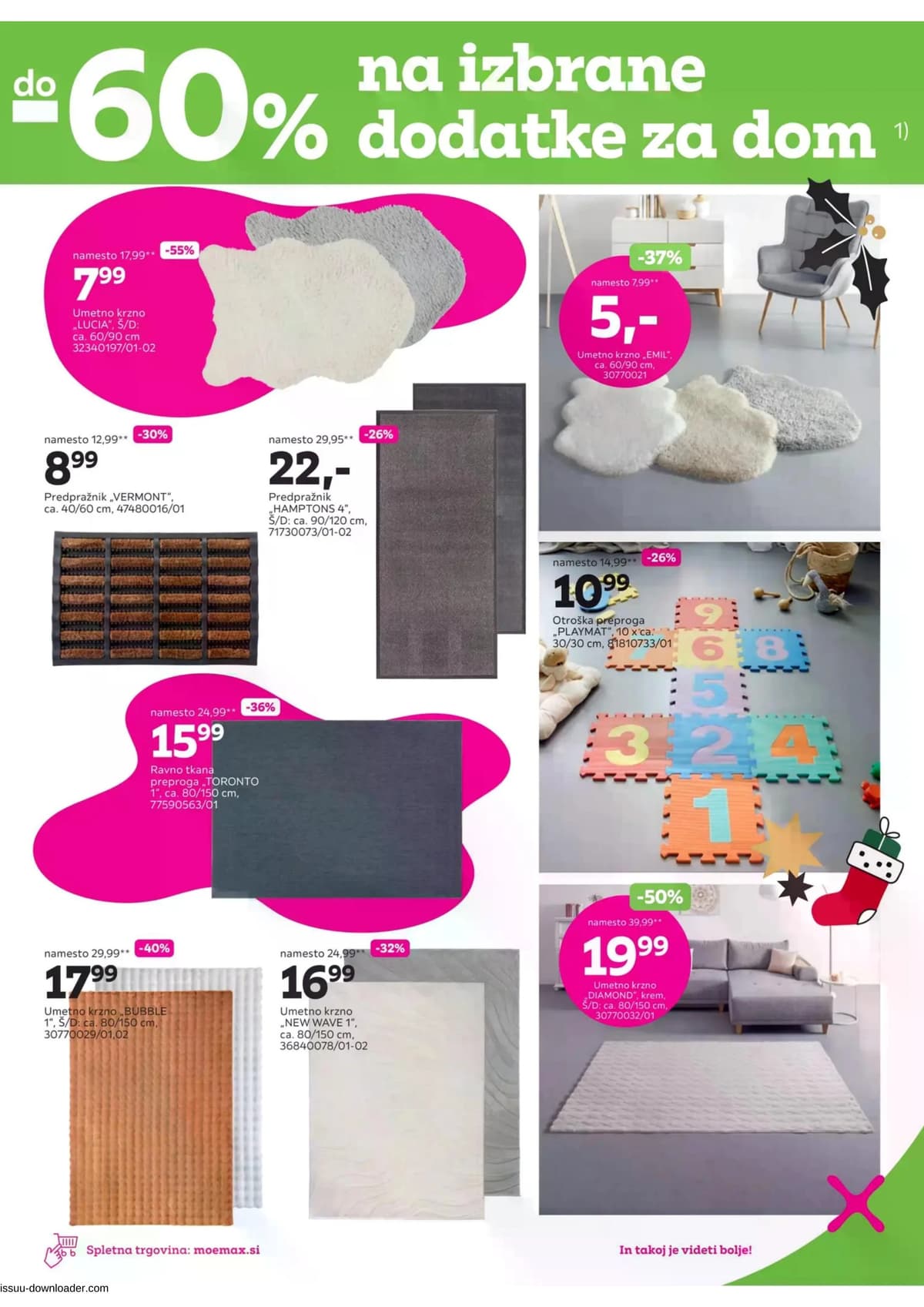 Stran 5. Mömax kataloga - Do -60% na izbrane dodatke za dom