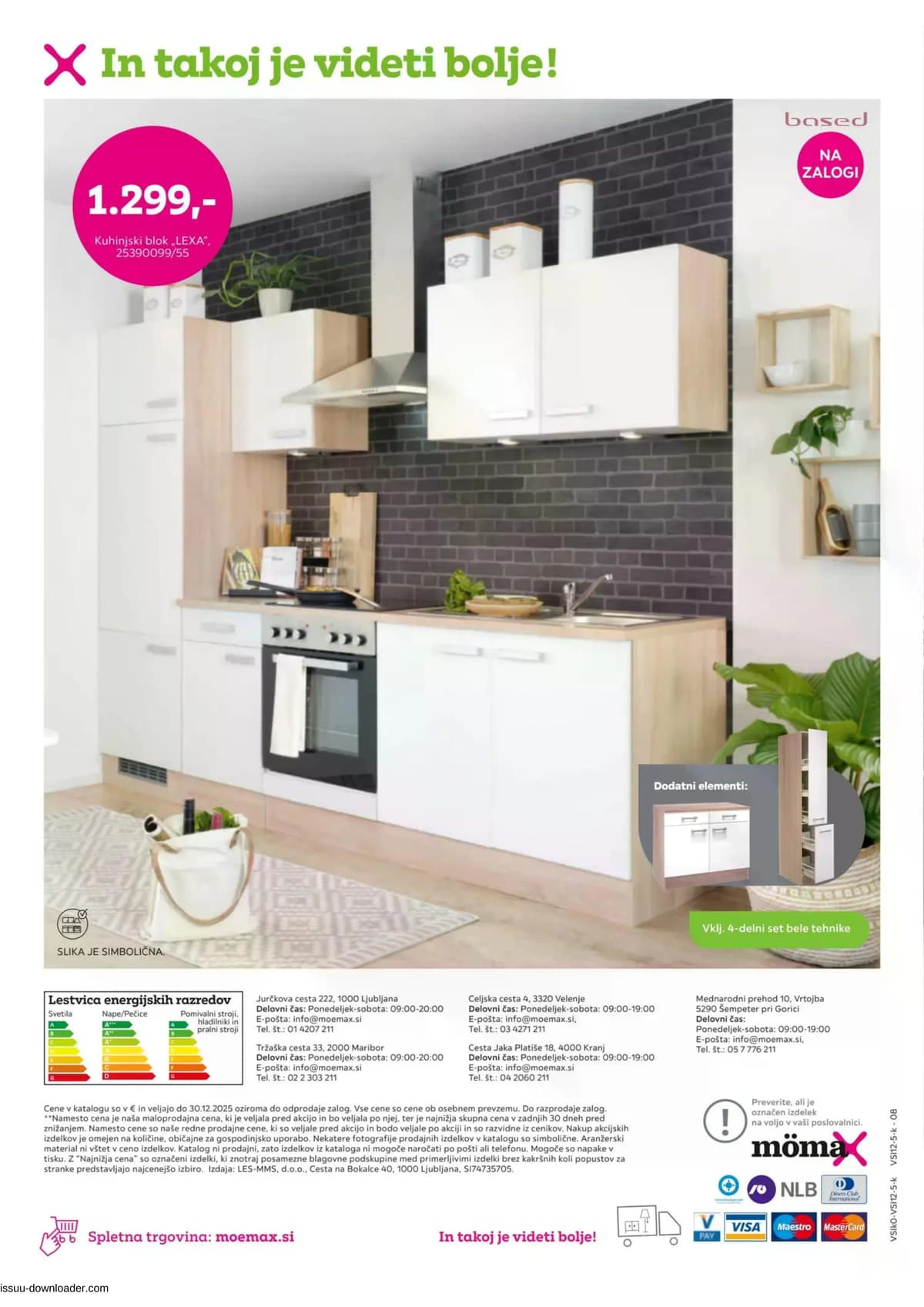 Stran 8. Mömax kataloga - Do -60% na izbrane kuhinje po naročilu  od 04.03.2026.