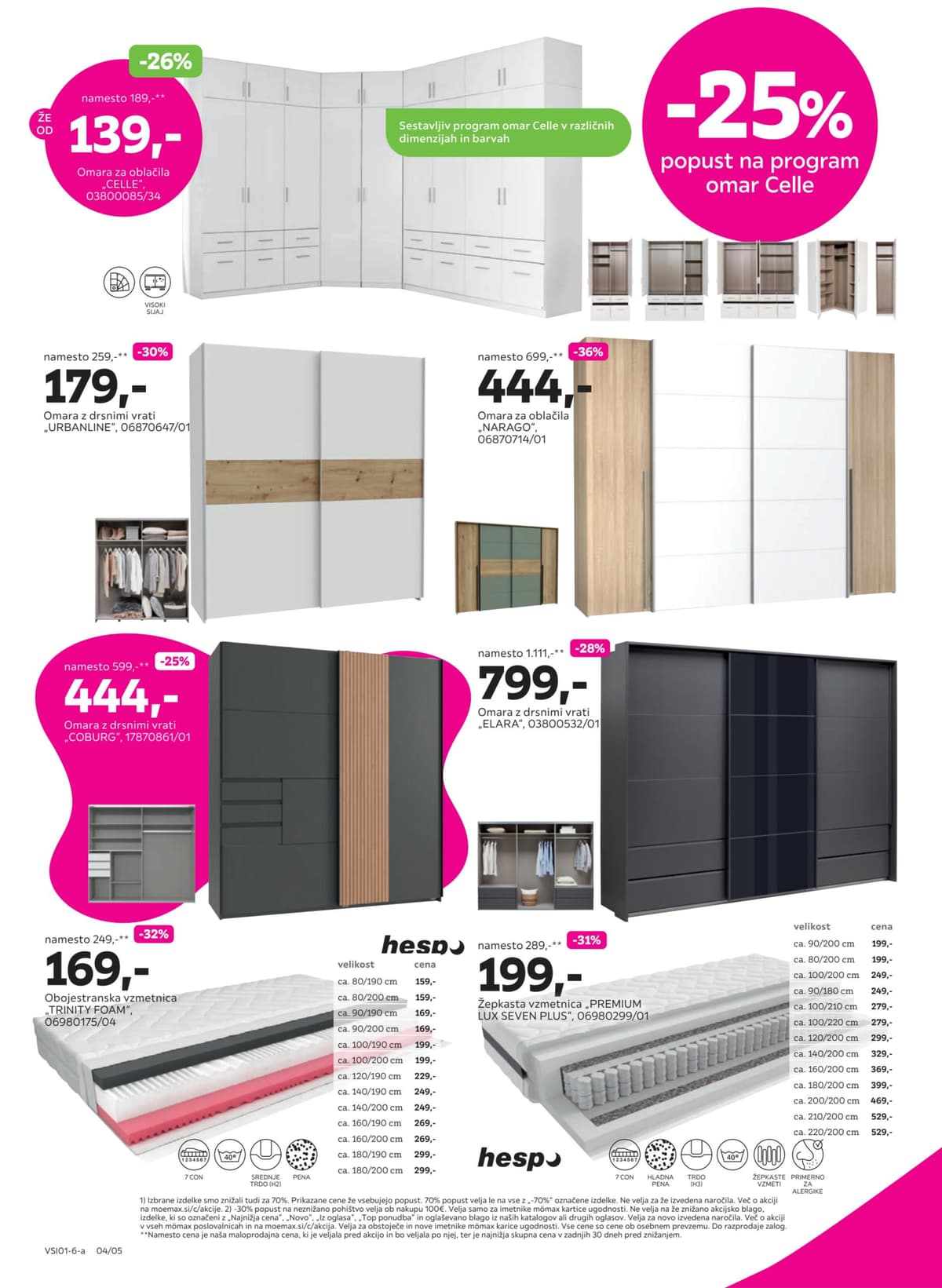 Stran 4. Mömax kataloga -  Do -70% na izbrano pohištvo od 03.03.2026.