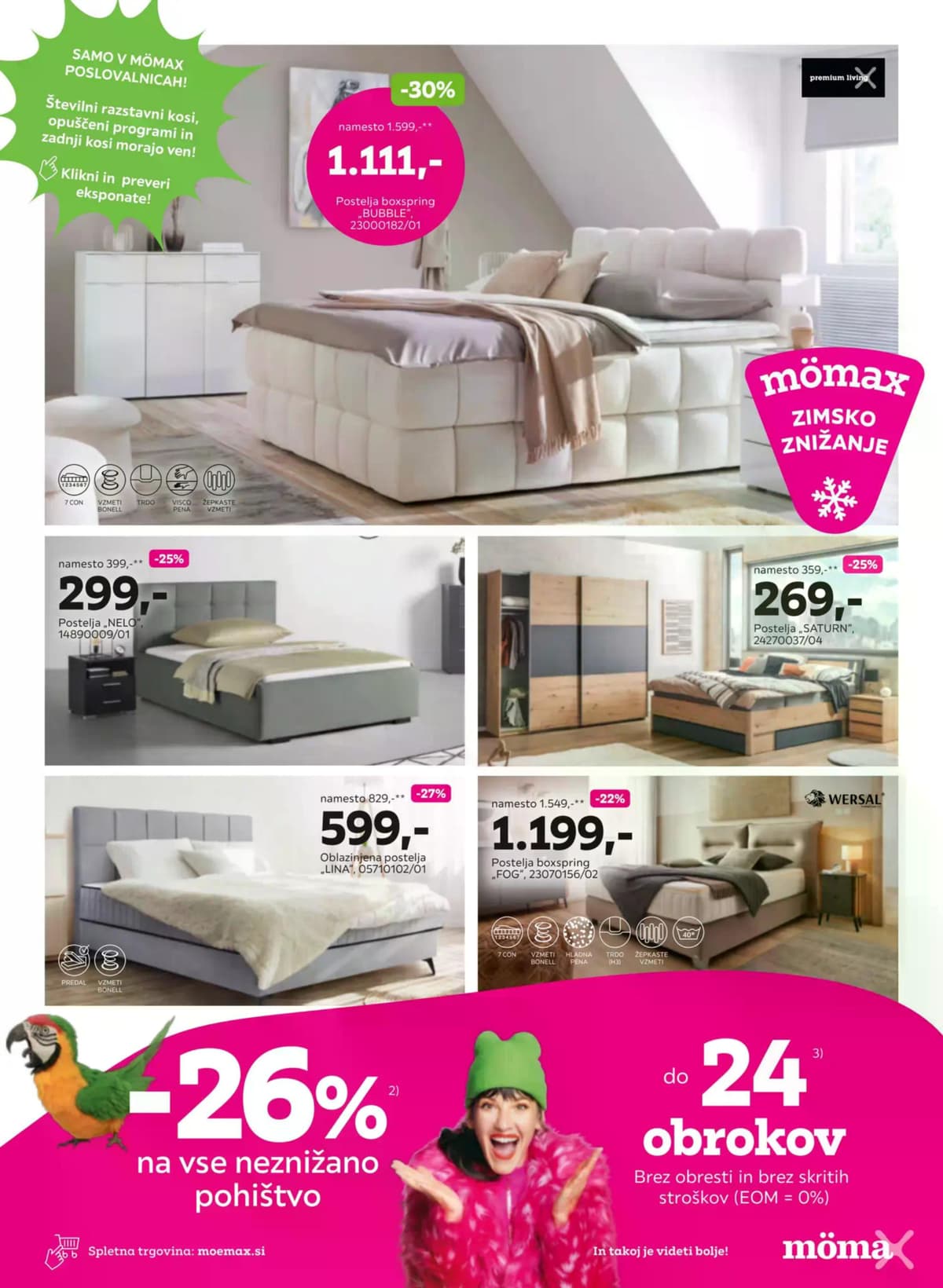 Stran 5. Mömax kataloga - Zimsko znižanje do -70%