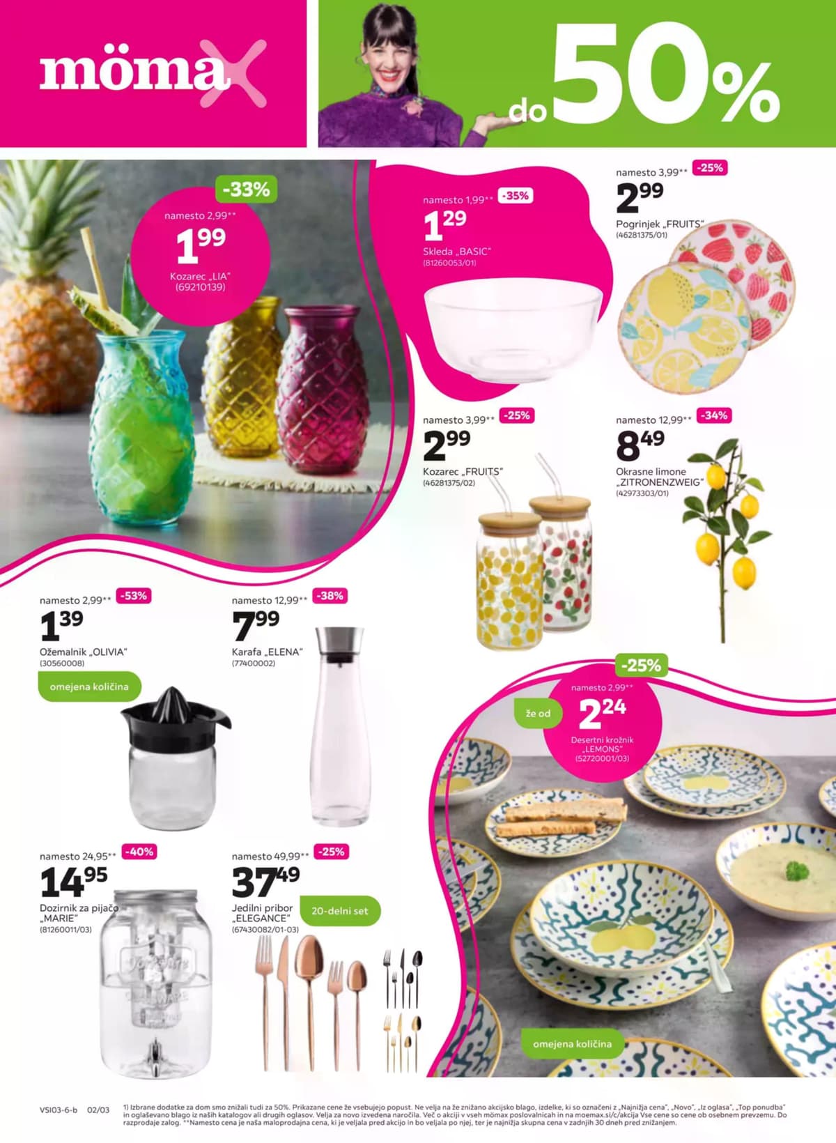 Stran 2. Mömax kataloga - Dodatki za dom