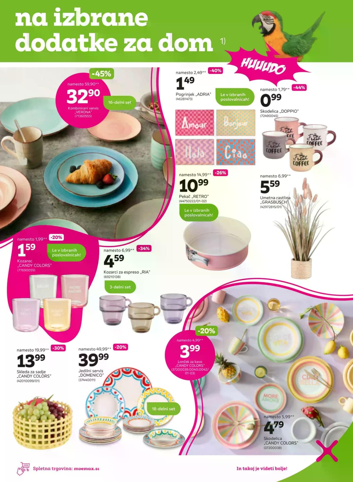 Stran 3. Mömax kataloga - Dodatki za dom