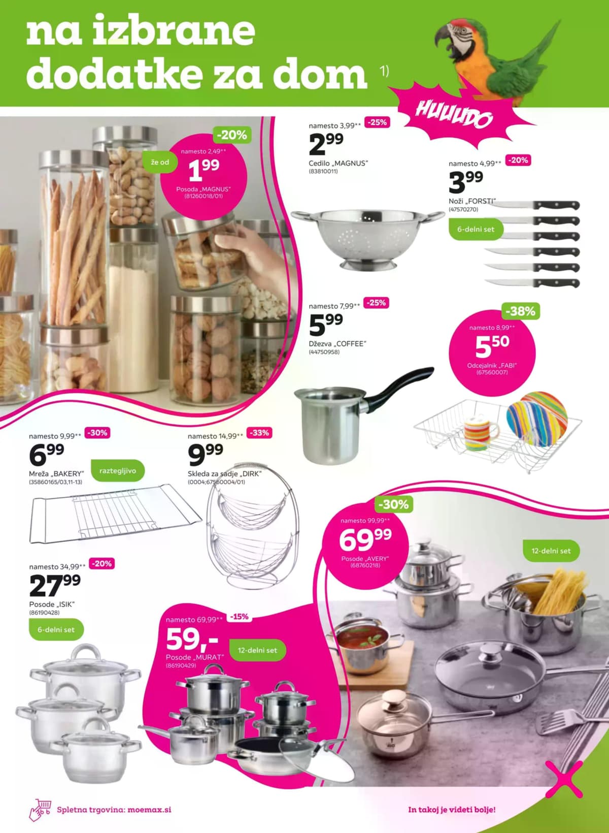 Stran 5. Mömax kataloga - Dodatki za dom od 03.03.2026.
