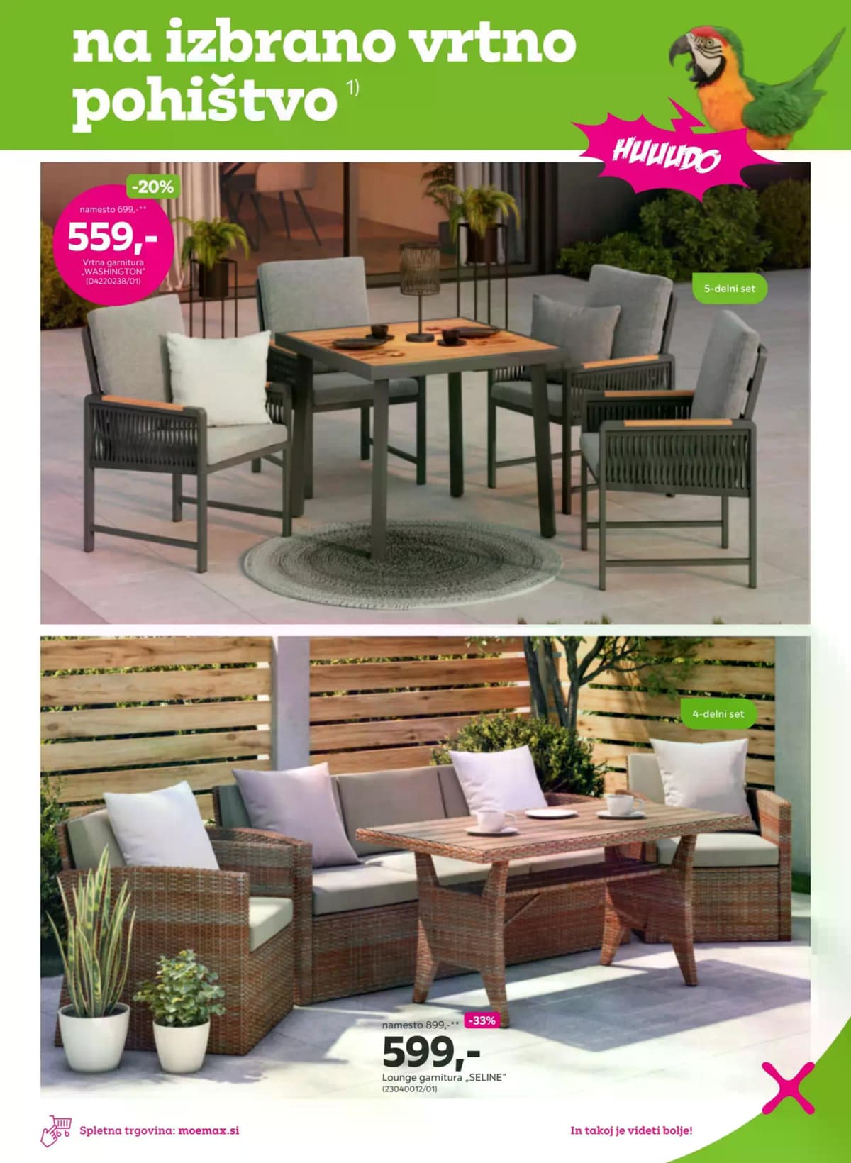 Stran 3. Mömax kataloga - Do -55% na izbrano vrtno pohištvo od 03.03.2026.