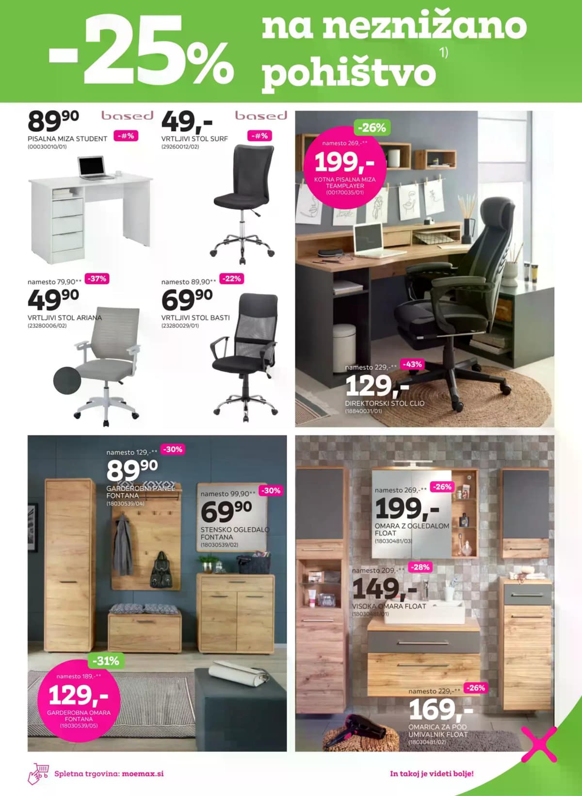 Stran 7. Mömax kataloga - -40% na izbrano pohištvo