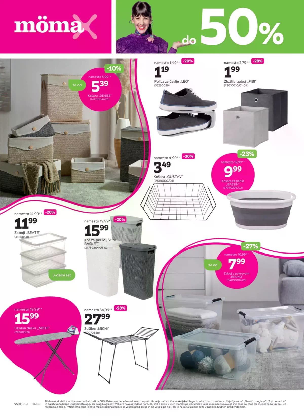 Stran 4. Mömax kataloga - Do -50% na izbrane dodatke za dom