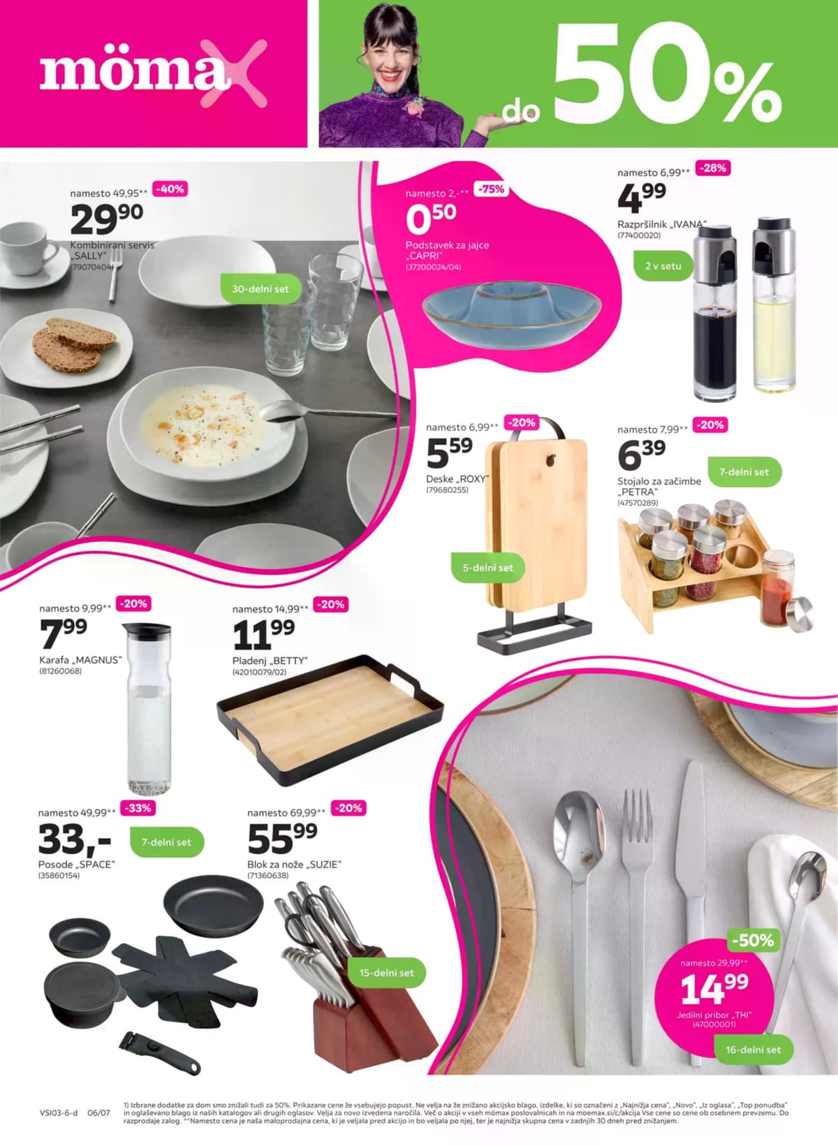 Stran 6. Mömax kataloga - Do -50% na izbrane dodatke za dom