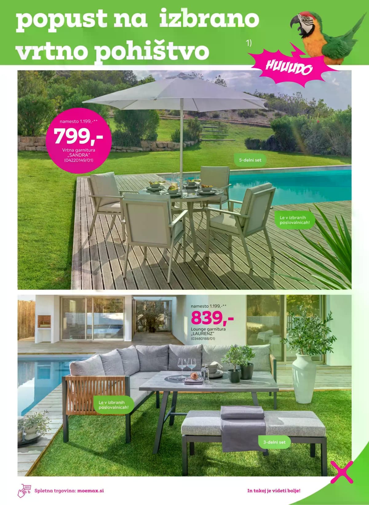 Stran 3. Mömax kataloga - Vrtno pohištvo od 30.03.2026.