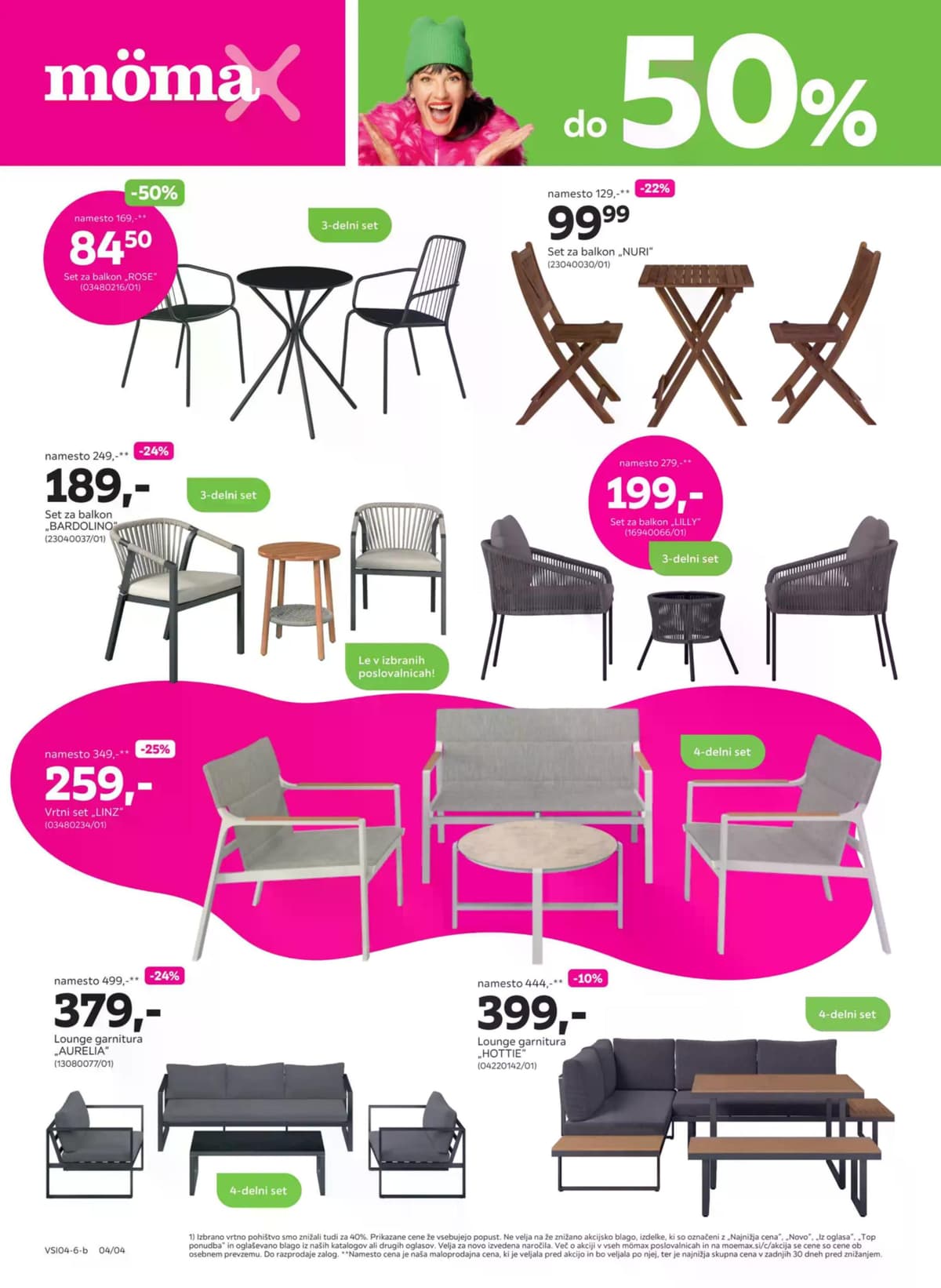 Stran 4. Mömax kataloga - Vrtno pohištvo od 30.03.2026.