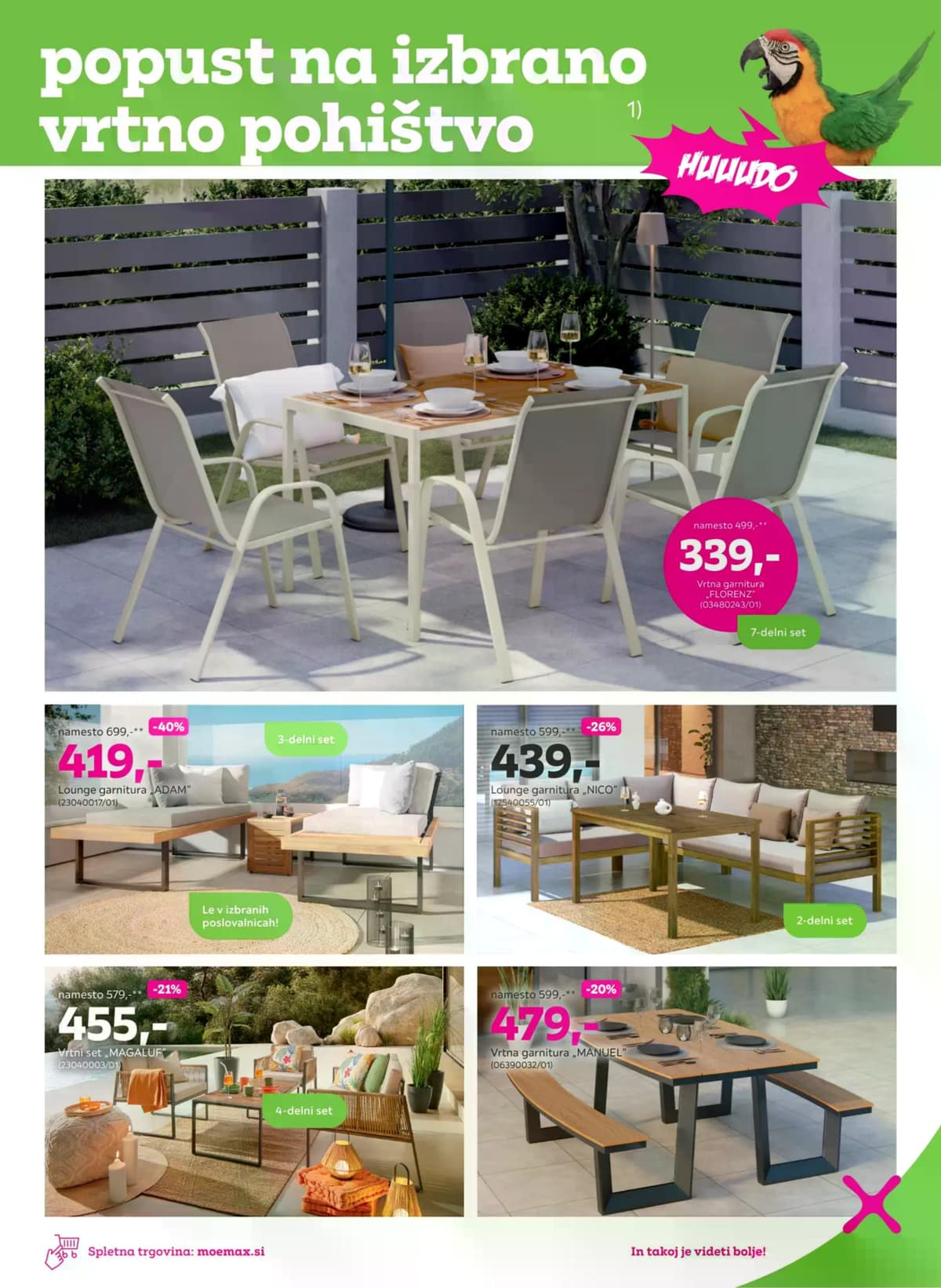 Stran 5. Mömax kataloga - Vrtno pohištvo od 30.03.2026.