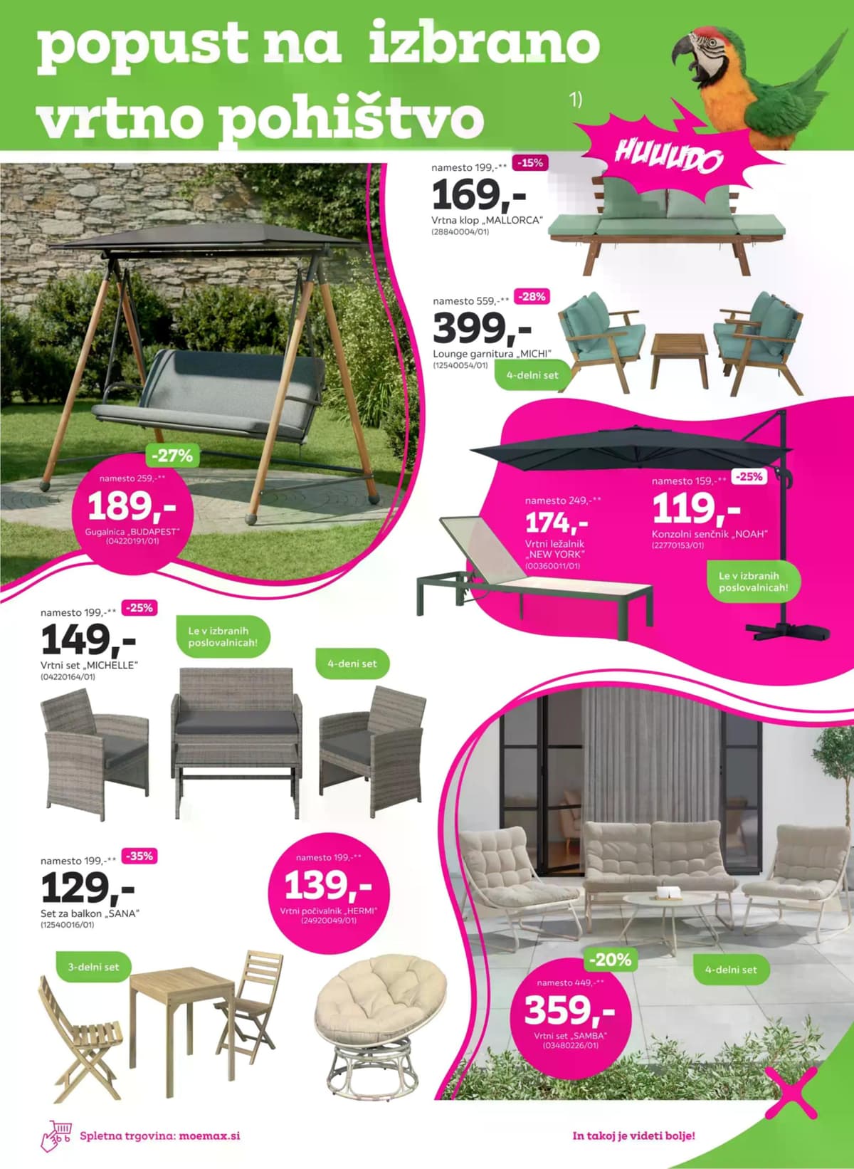 Stran 7. Mömax kataloga - Vrtno pohištvo od 30.03.2026.