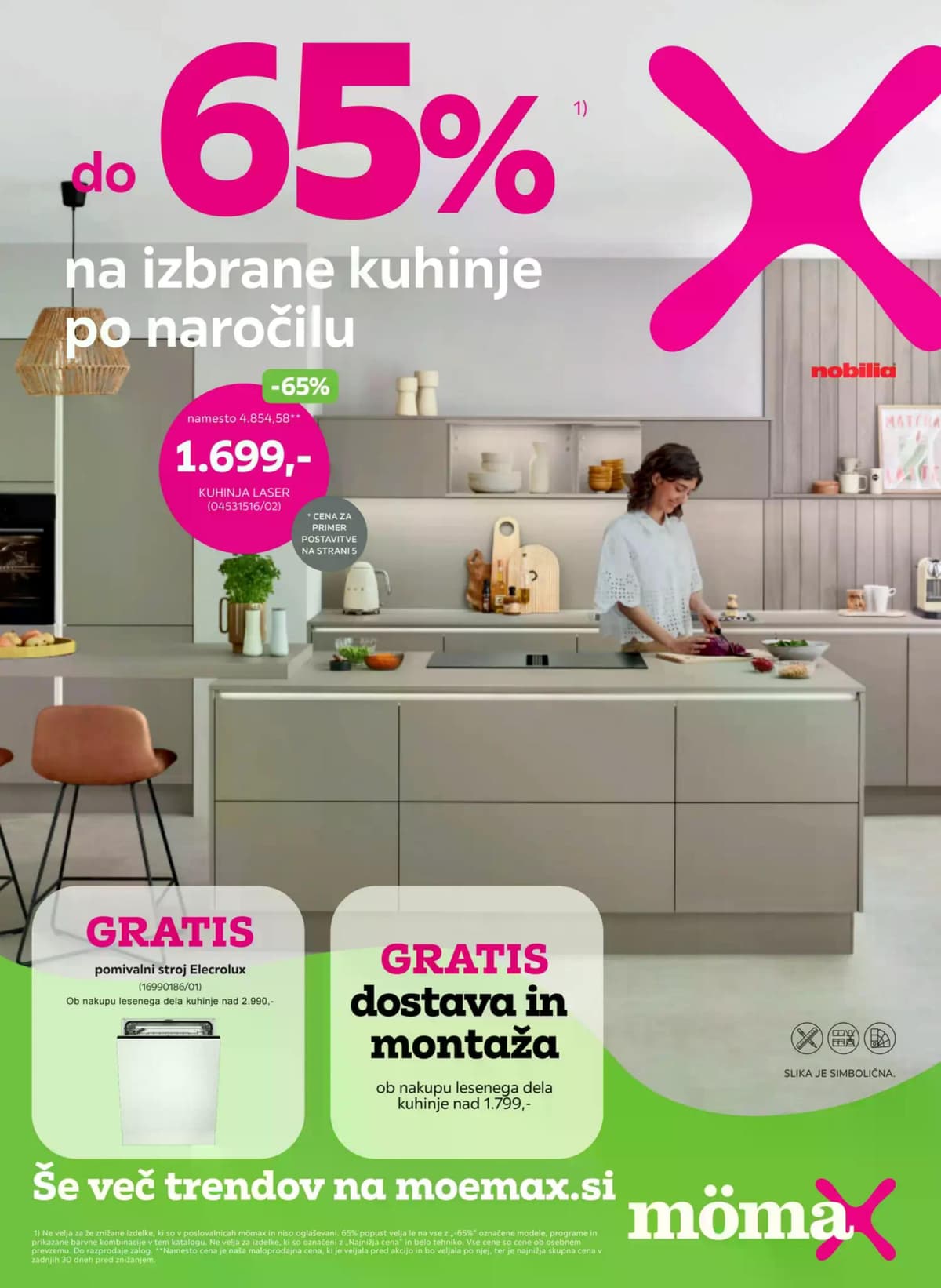 -65% izbrane kuhinje