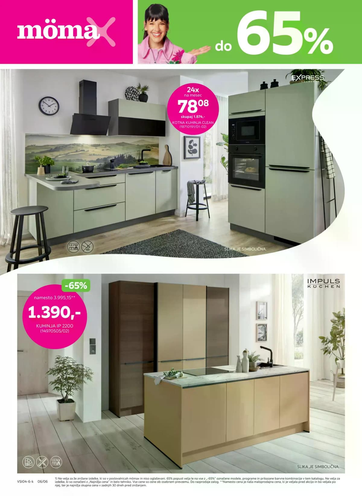 Stran 6. Mömax kataloga - -65% izbrane kuhinje od 30.03.2026.