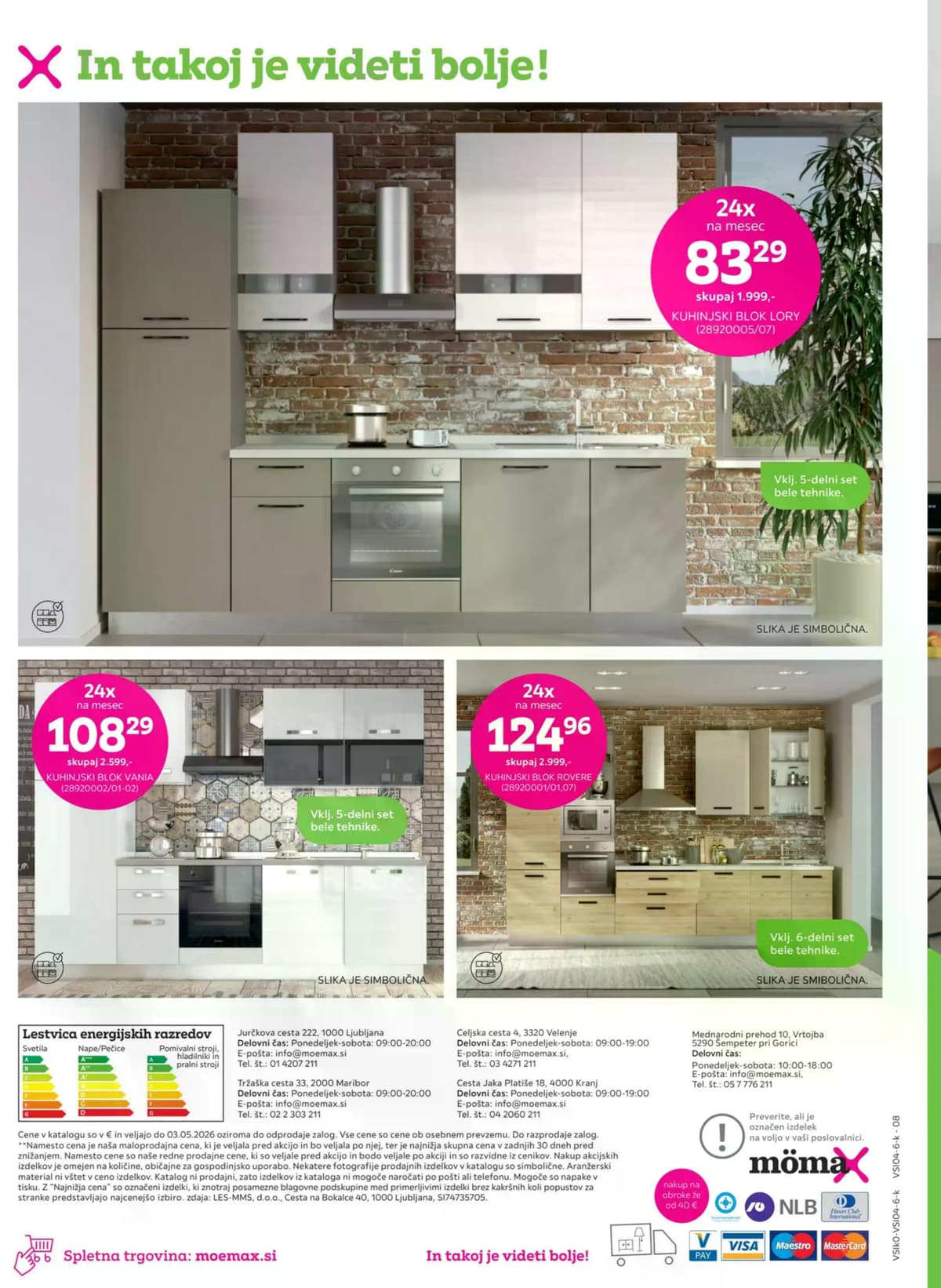 Stran 8. Mömax kataloga - -65% izbrane kuhinje od 30.03.2026.