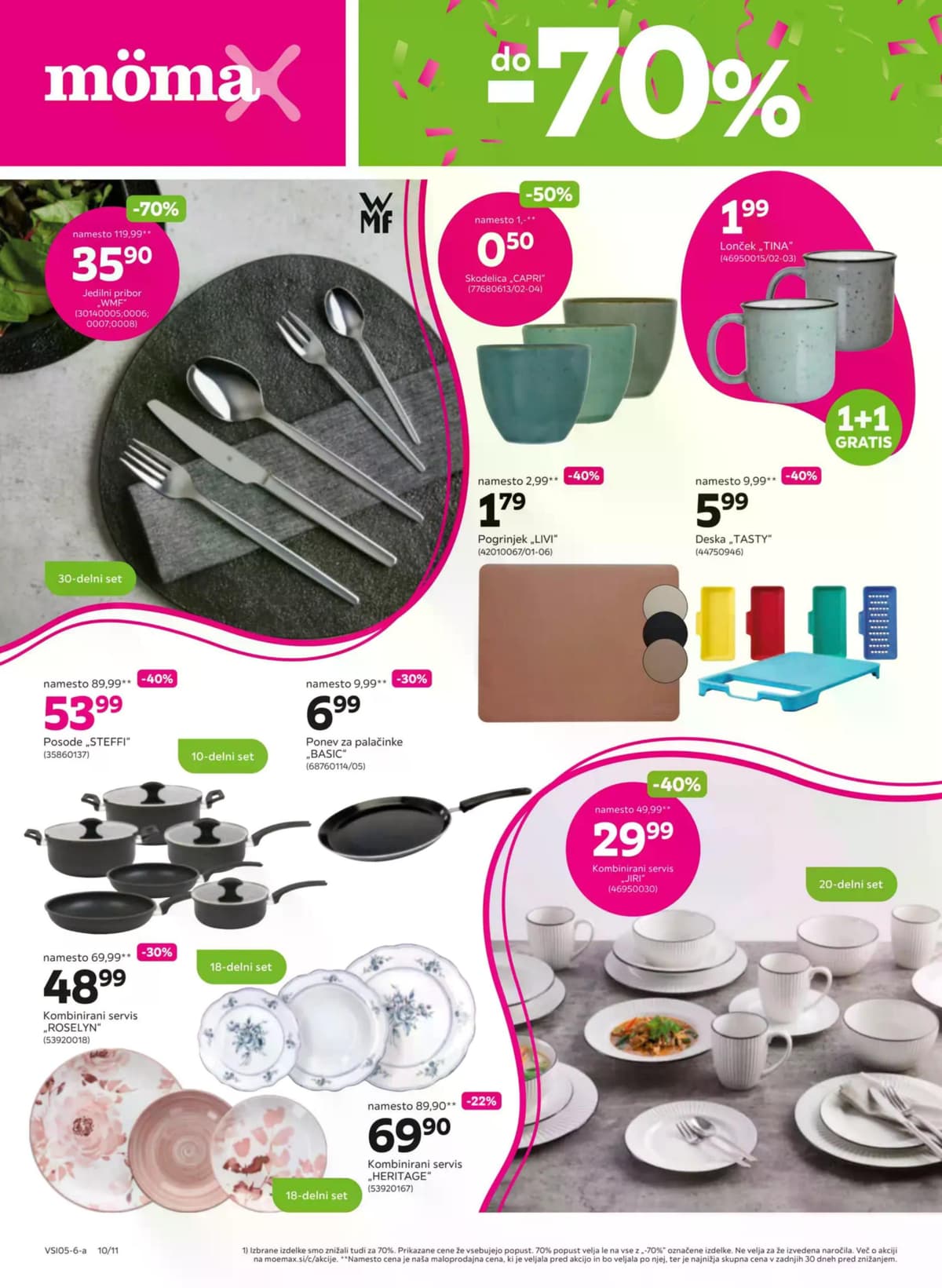 Stran 10. Mömax kataloga -  Pomladni festival: -25%