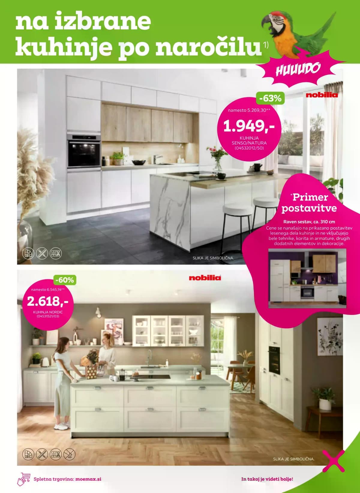 Stran 3. Mömax kataloga - Do -63% na izbrane kuhinje