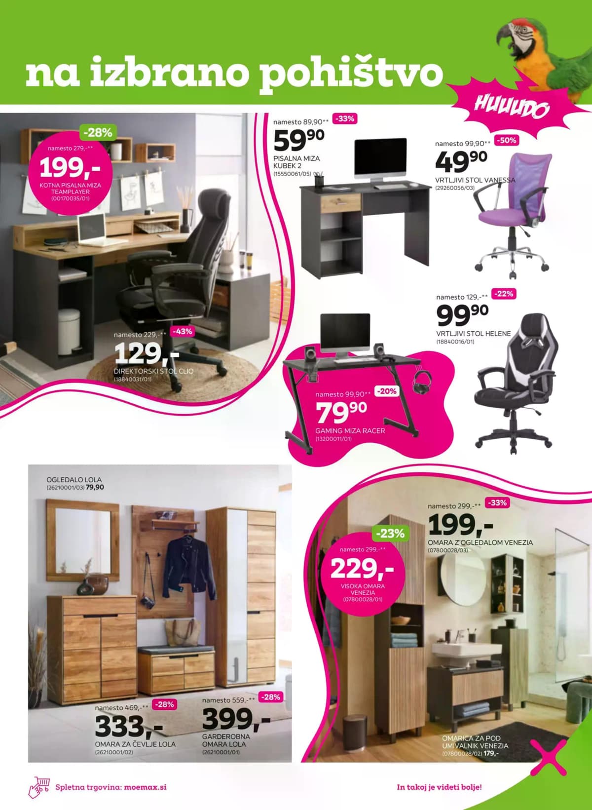 Stran 7. Mömax kataloga - Do -50% na izbrano pohištvo