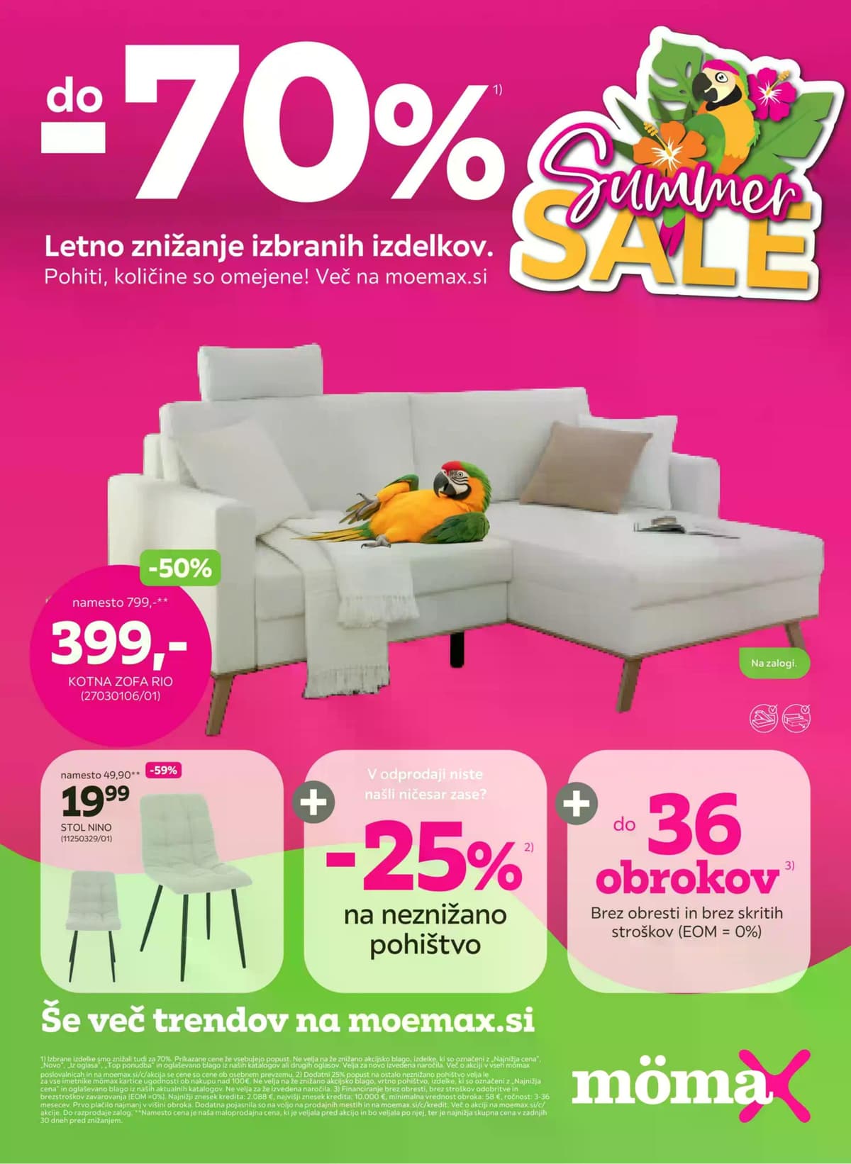 Poletno znižanje do -70%