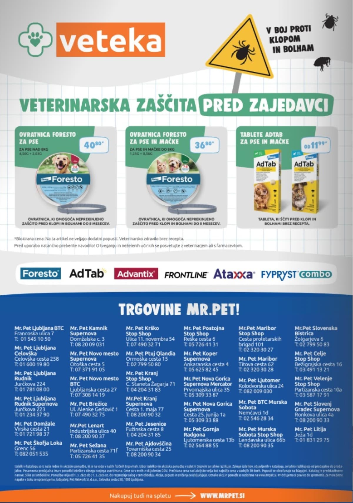 Stran 12. Mr. Pet kataloga - Marec 2026 od 10.03.2026.