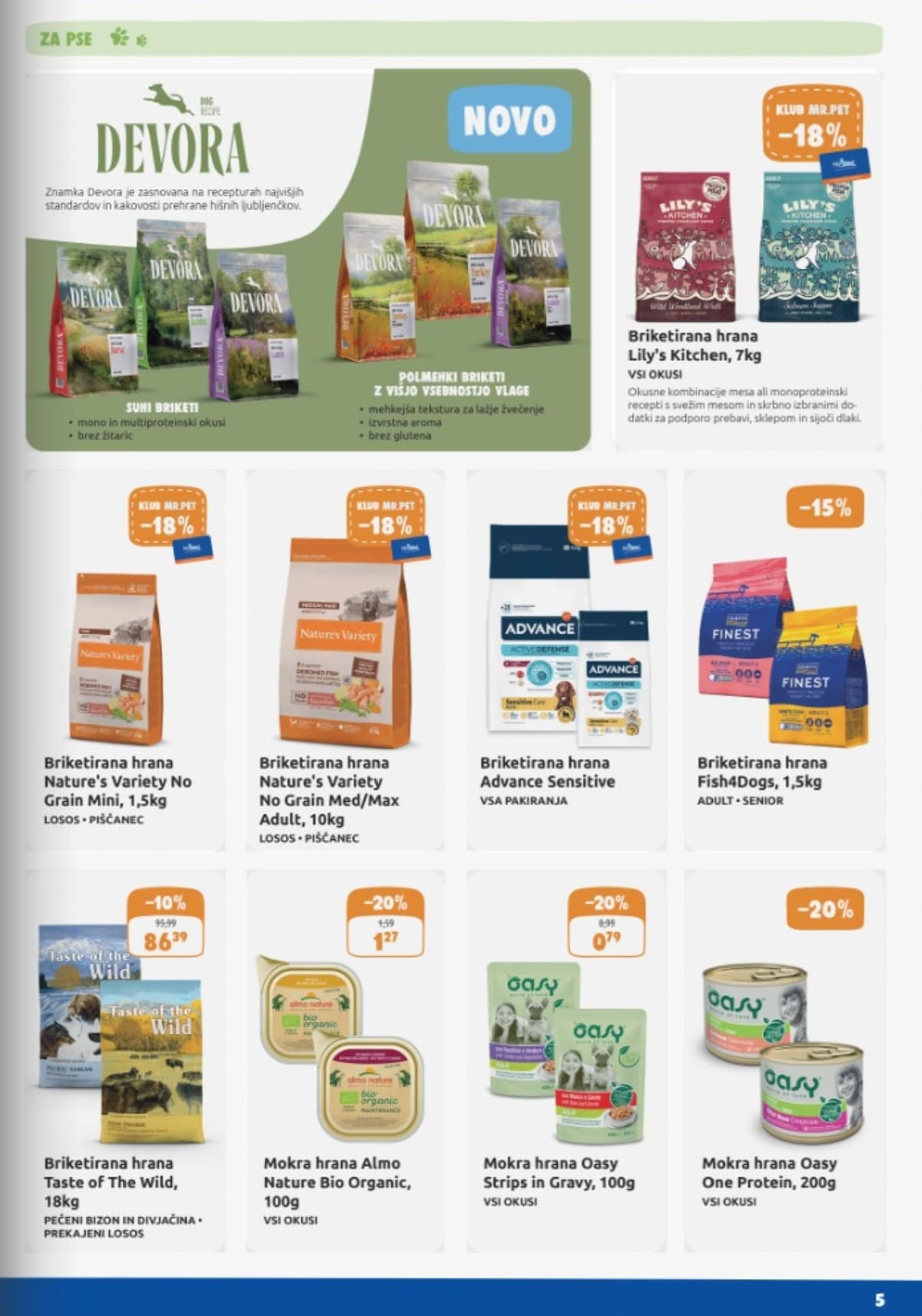 Stran 5. Mr. Pet kataloga - Marec 2026 od 10.03.2026.