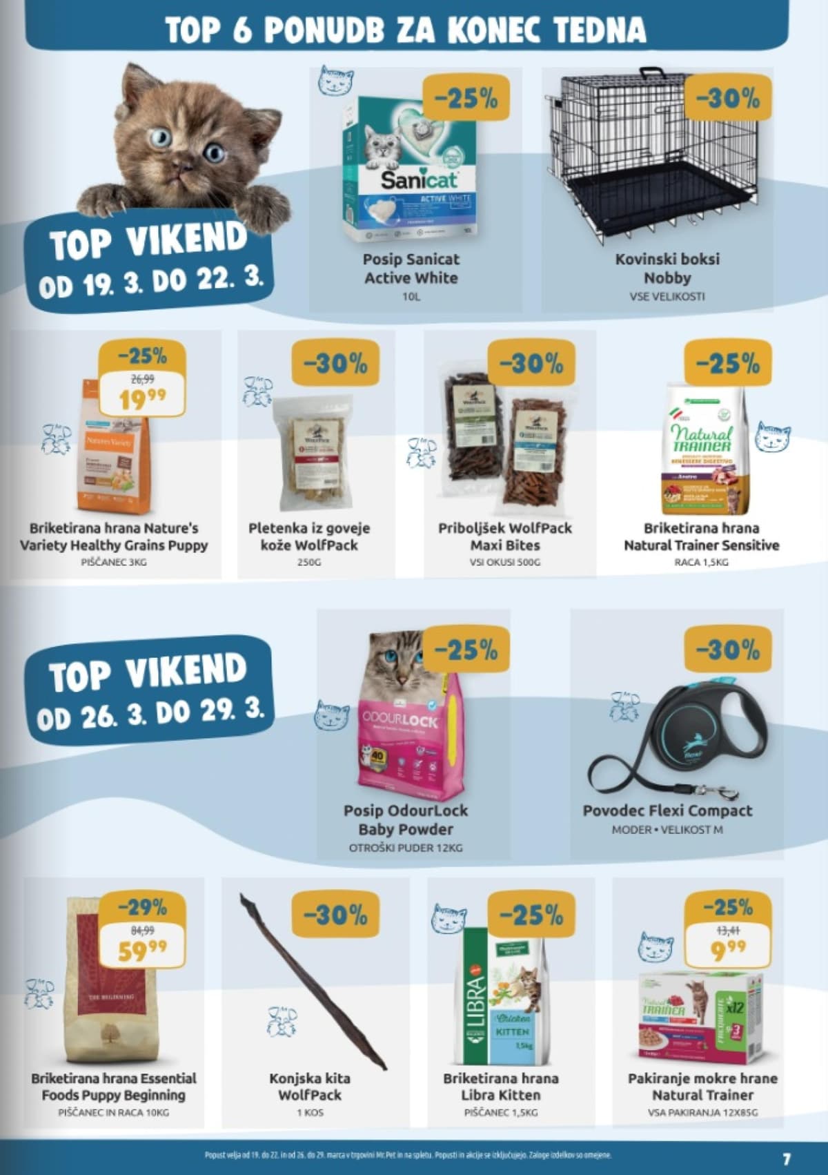 Stran 7. Mr. Pet kataloga - Marec 2026