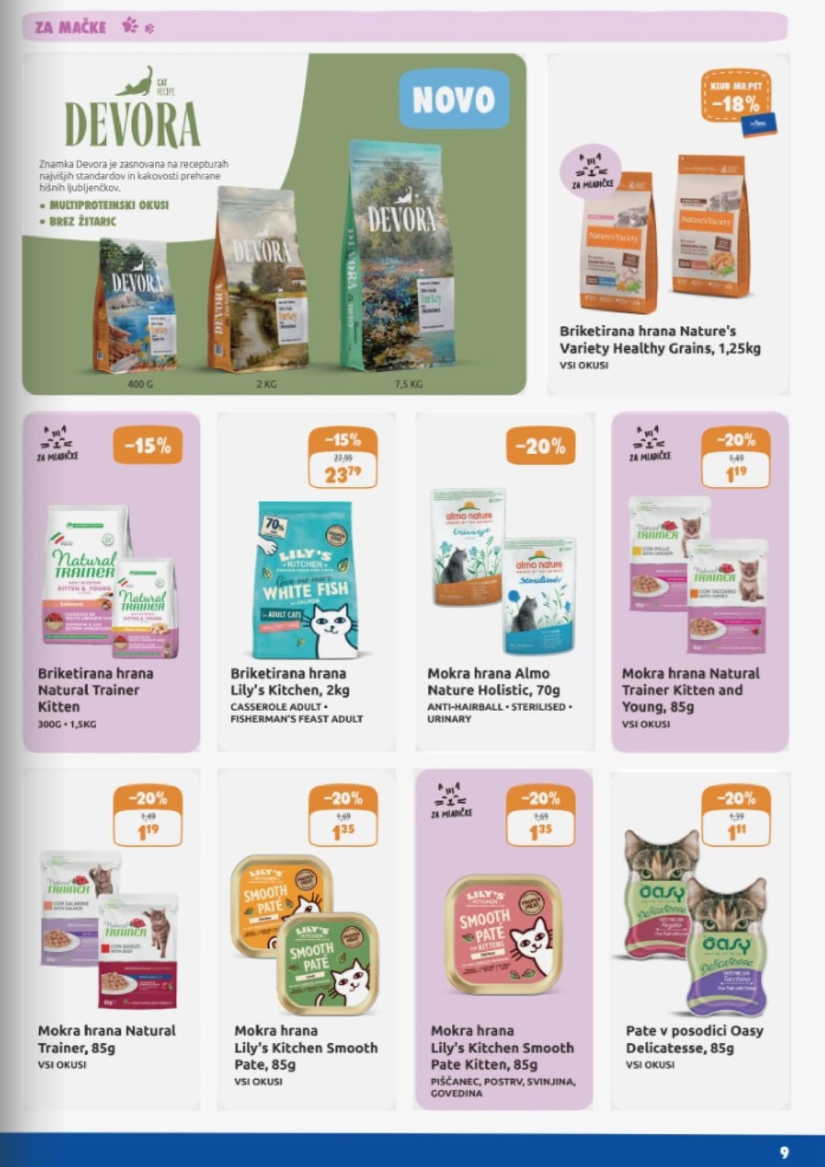 Stran 9. Mr. Pet kataloga - Marec 2026 od 10.03.2026.