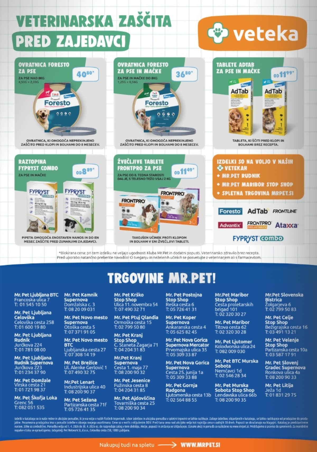 Stran 12. Mr. Pet kataloga - April 2026