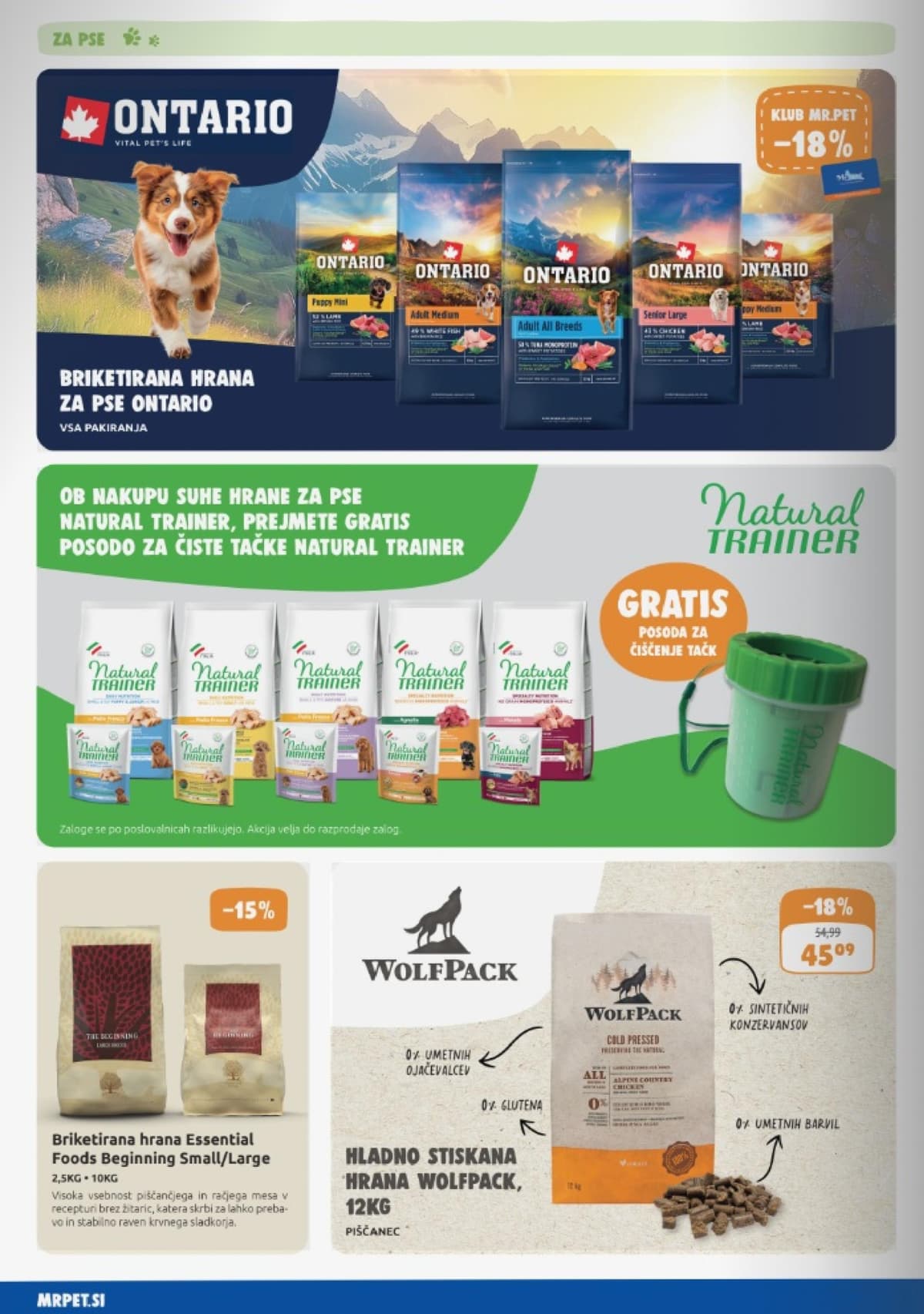 Stran 2. Mr. Pet kataloga - April 2026 od 01.04.2026.