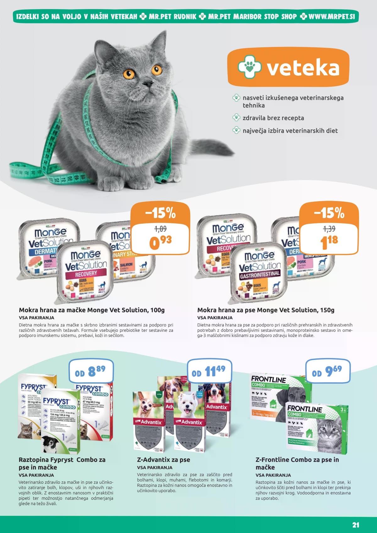 Stran 19. Mr. Pet kataloga - September 2026 od 01.09.2026.