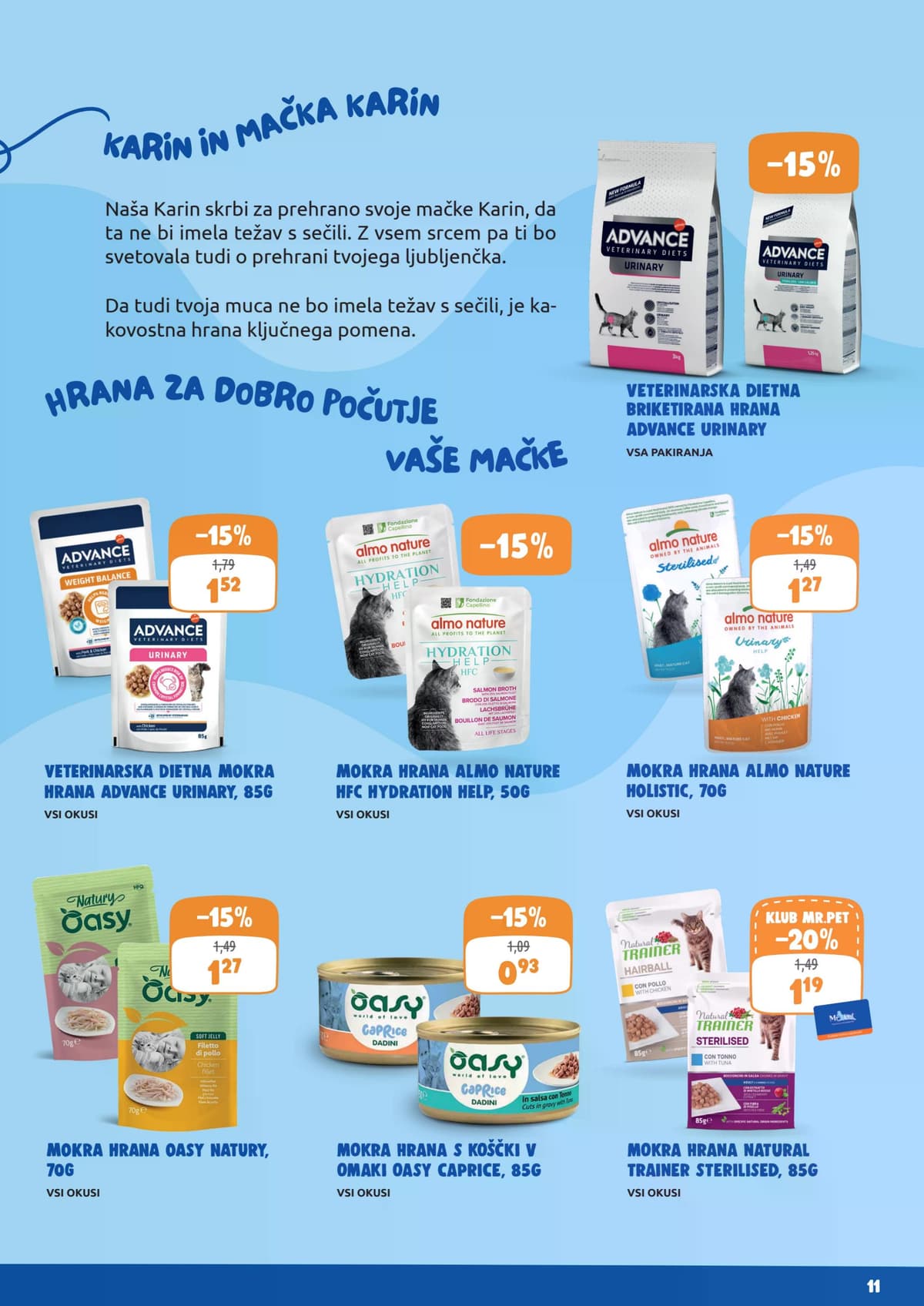 Stran 11. Mr. Pet kataloga - Oktober 2026 od 01.10.2026.