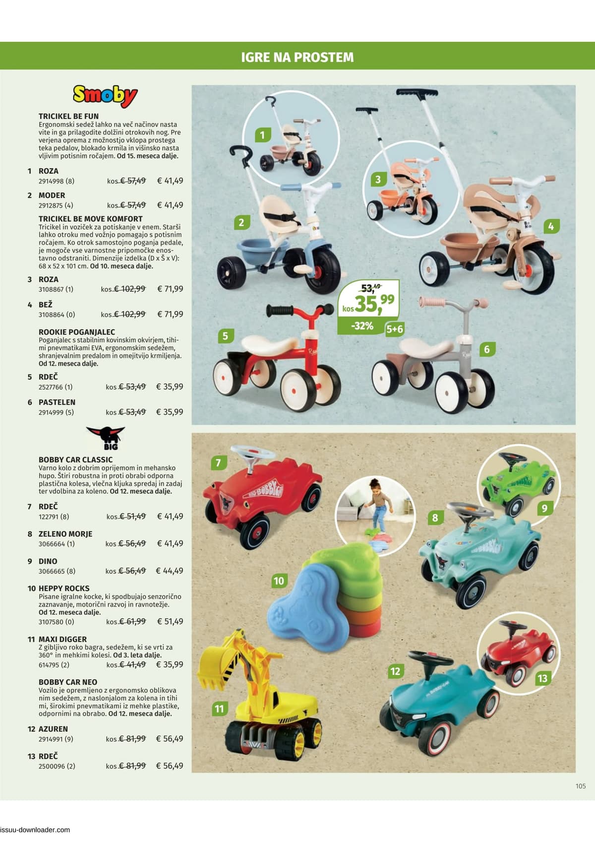 Stran 105. Mueller kataloga - Katalog igrač 2025 od 23.02.2026.