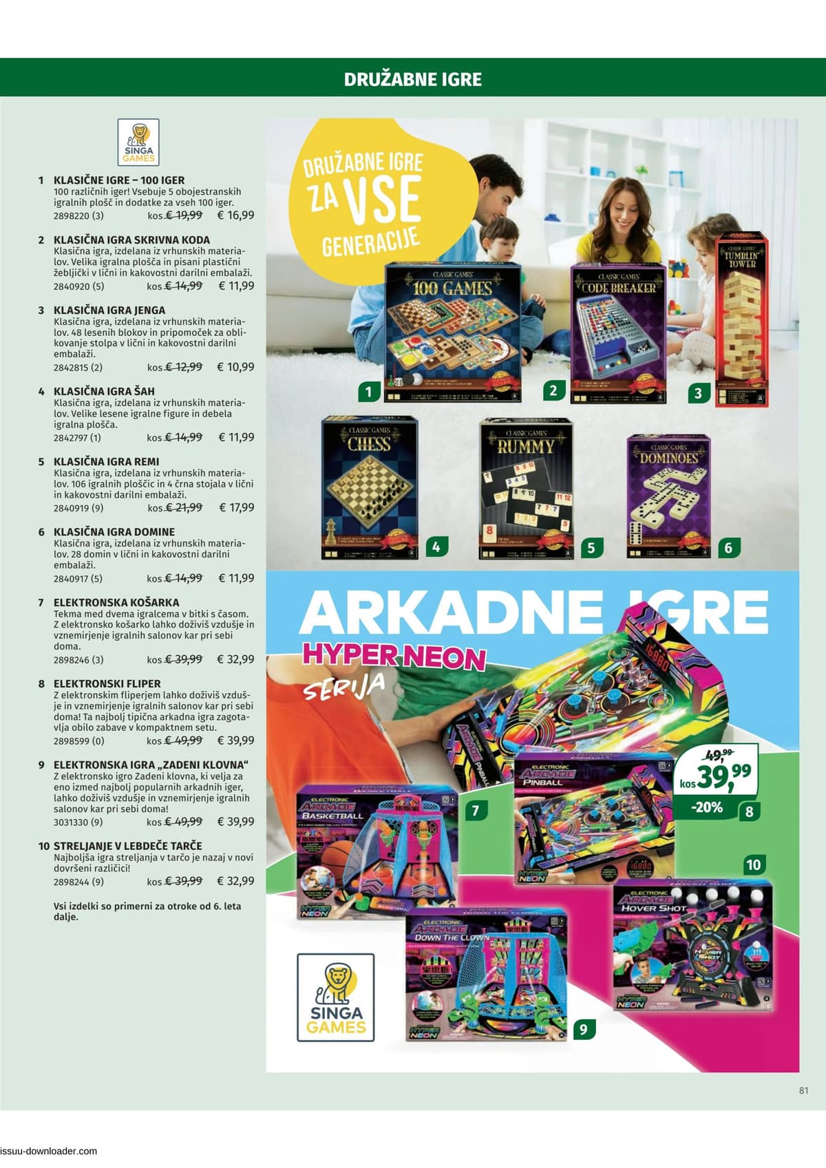 Stran 81. Mueller kataloga - Katalog igrač 2025 od 23.02.2026.