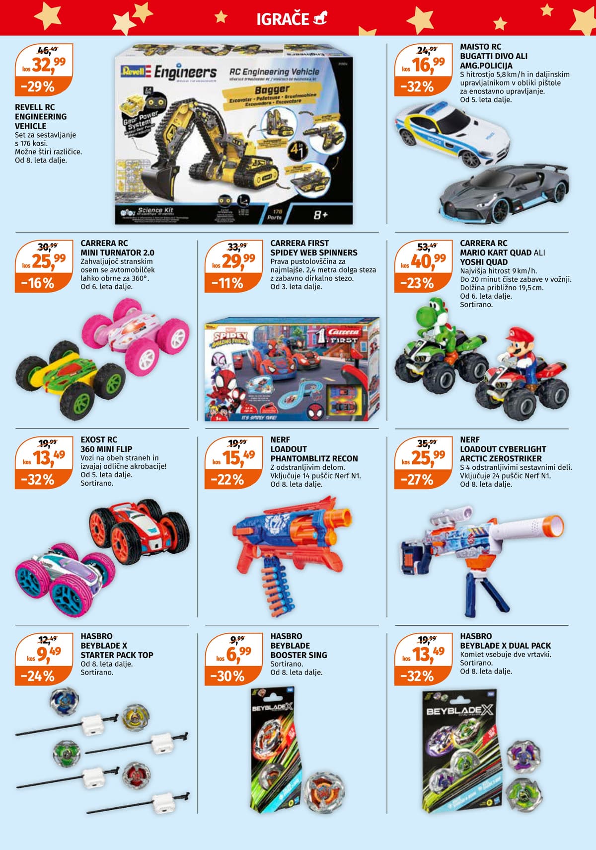 Stran 9. Mueller kataloga - Žareče oči v prazničnem času od 03.03.2026.