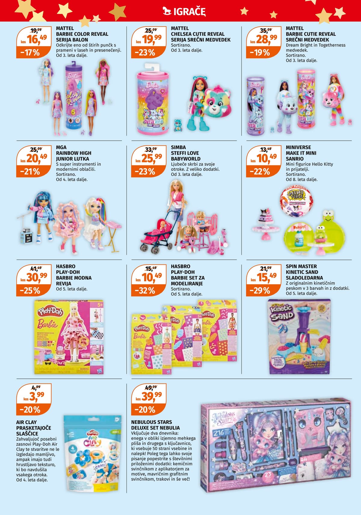 Stran 4. Mueller kataloga - Ponudba igrač