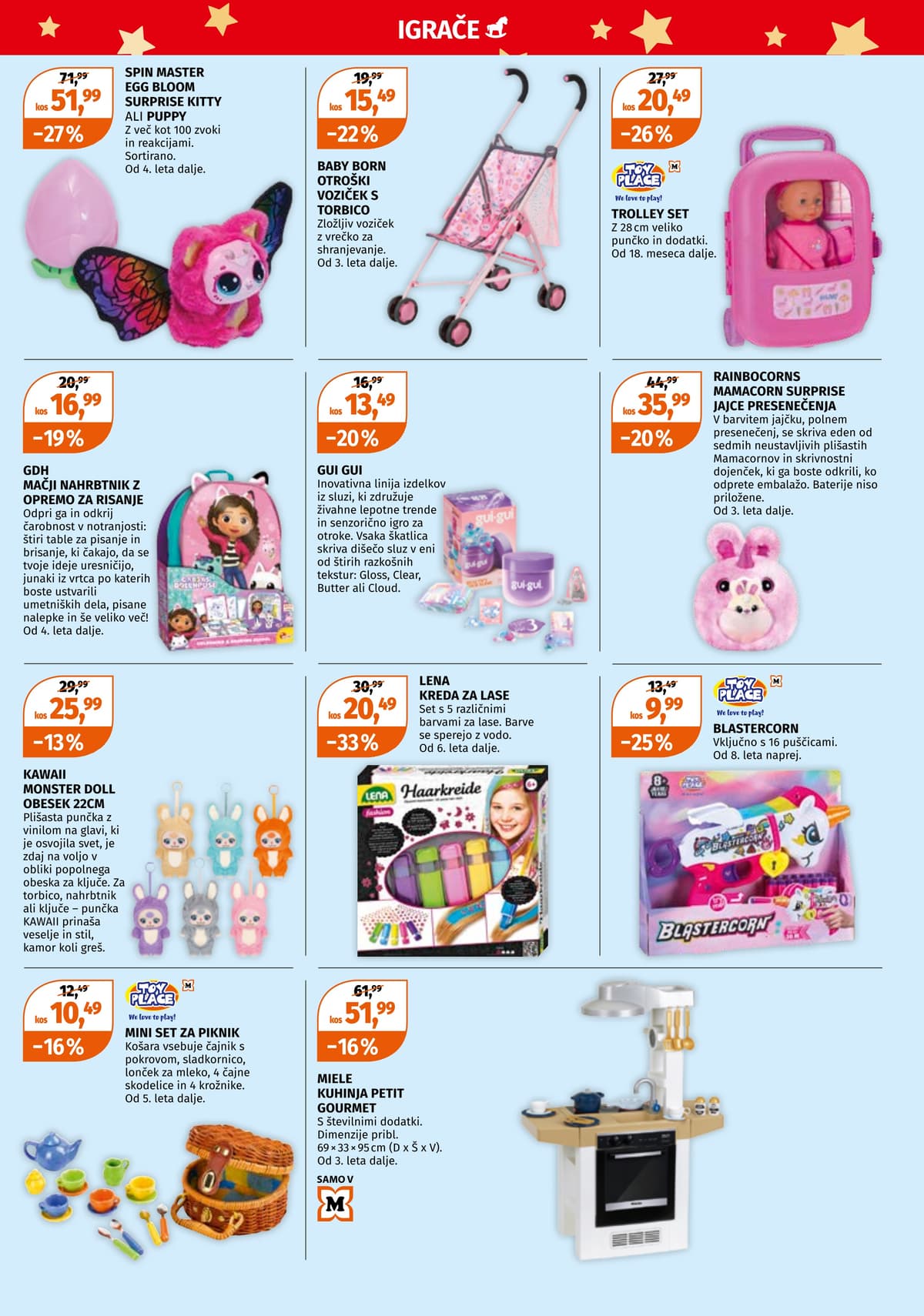 Stran 5. Mueller kataloga - Ponudba igrač