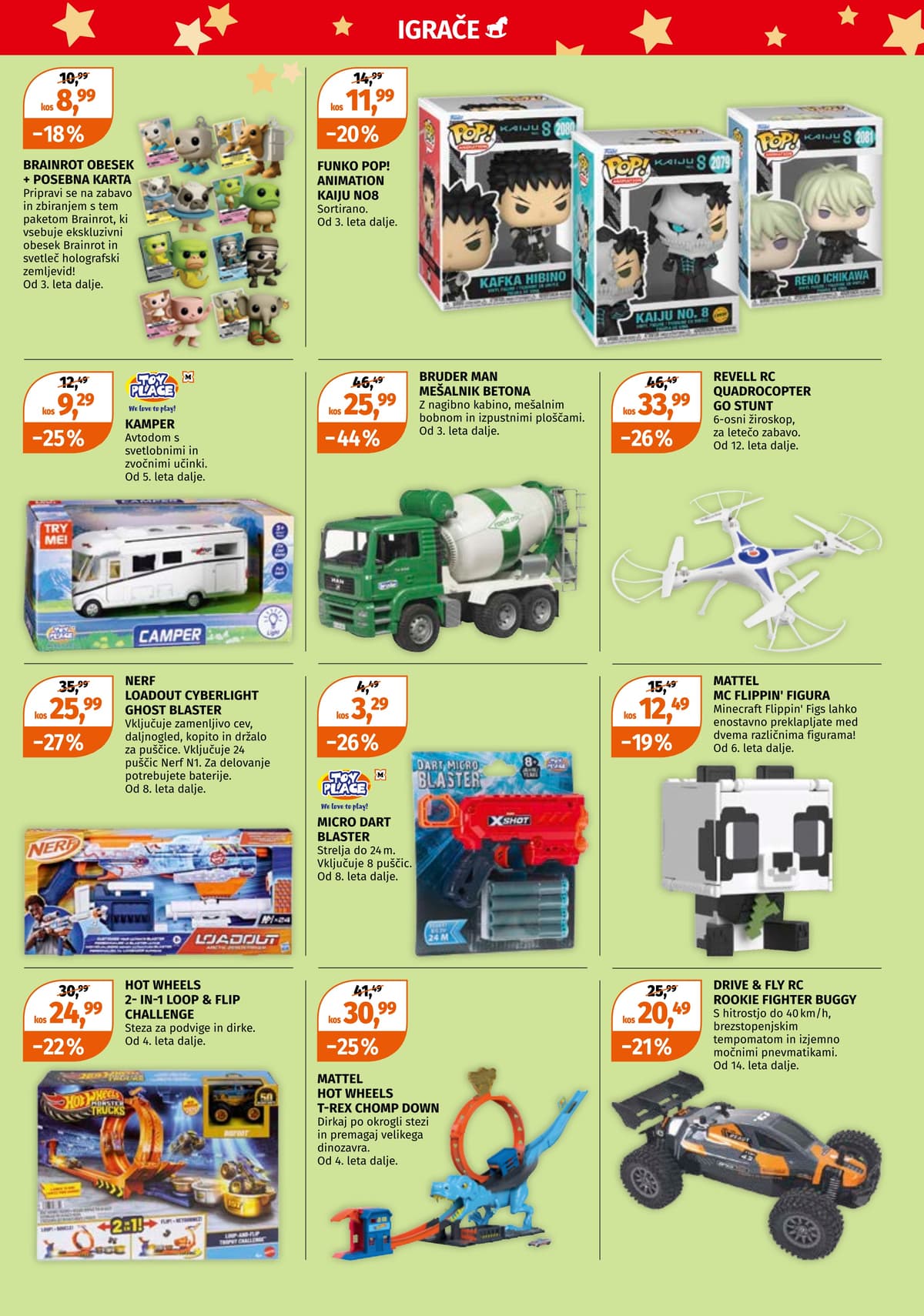 Stran 7. Mueller kataloga - Ponudba igrač