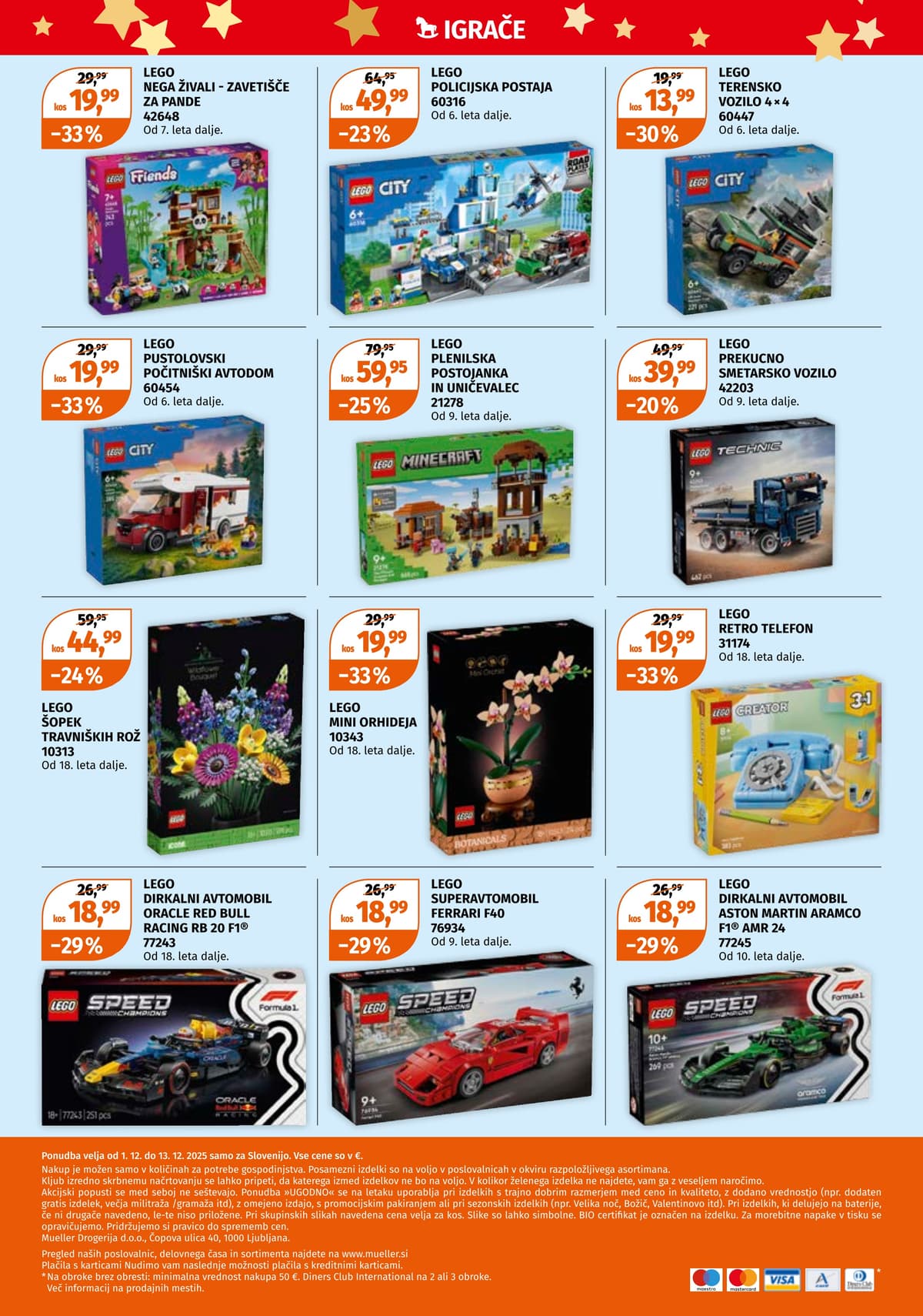 Stran 8. Mueller kataloga - Ponudba igrač