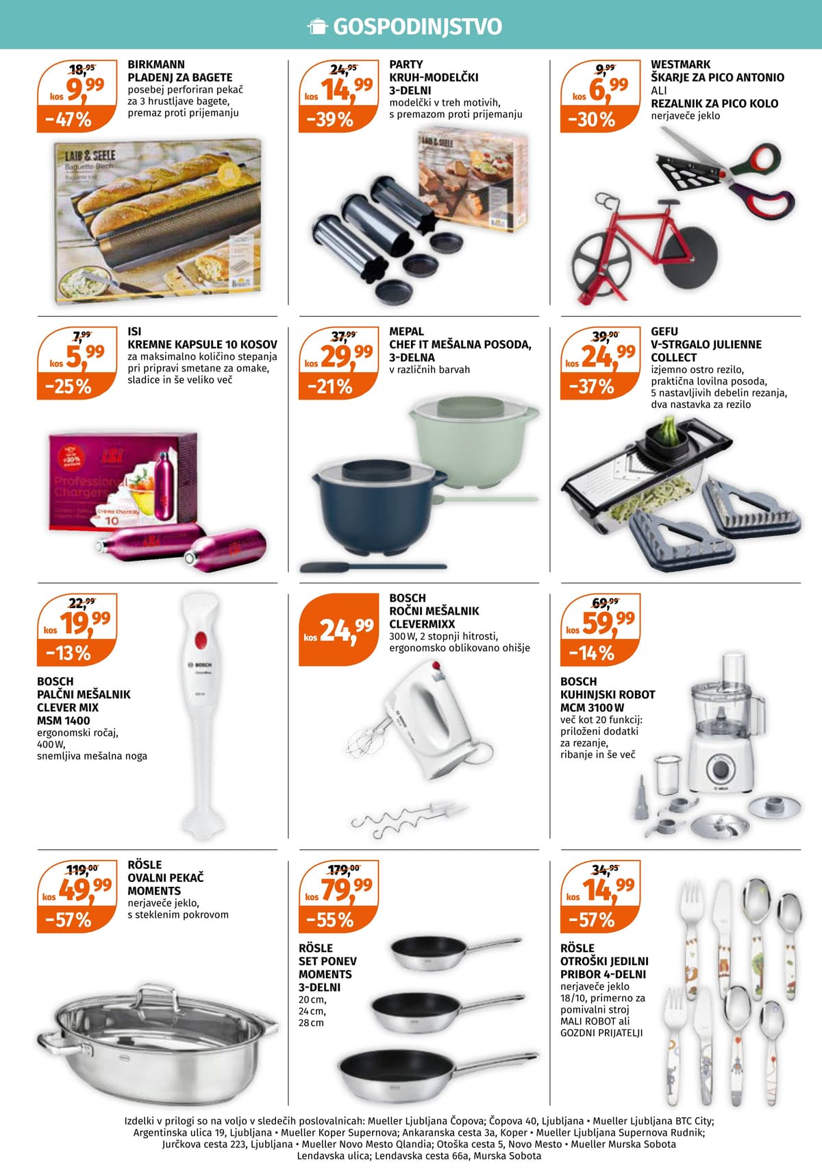 Stran 2. Mueller kataloga - Ponudba gospodinjskih izdelkov od 04.03.2026.