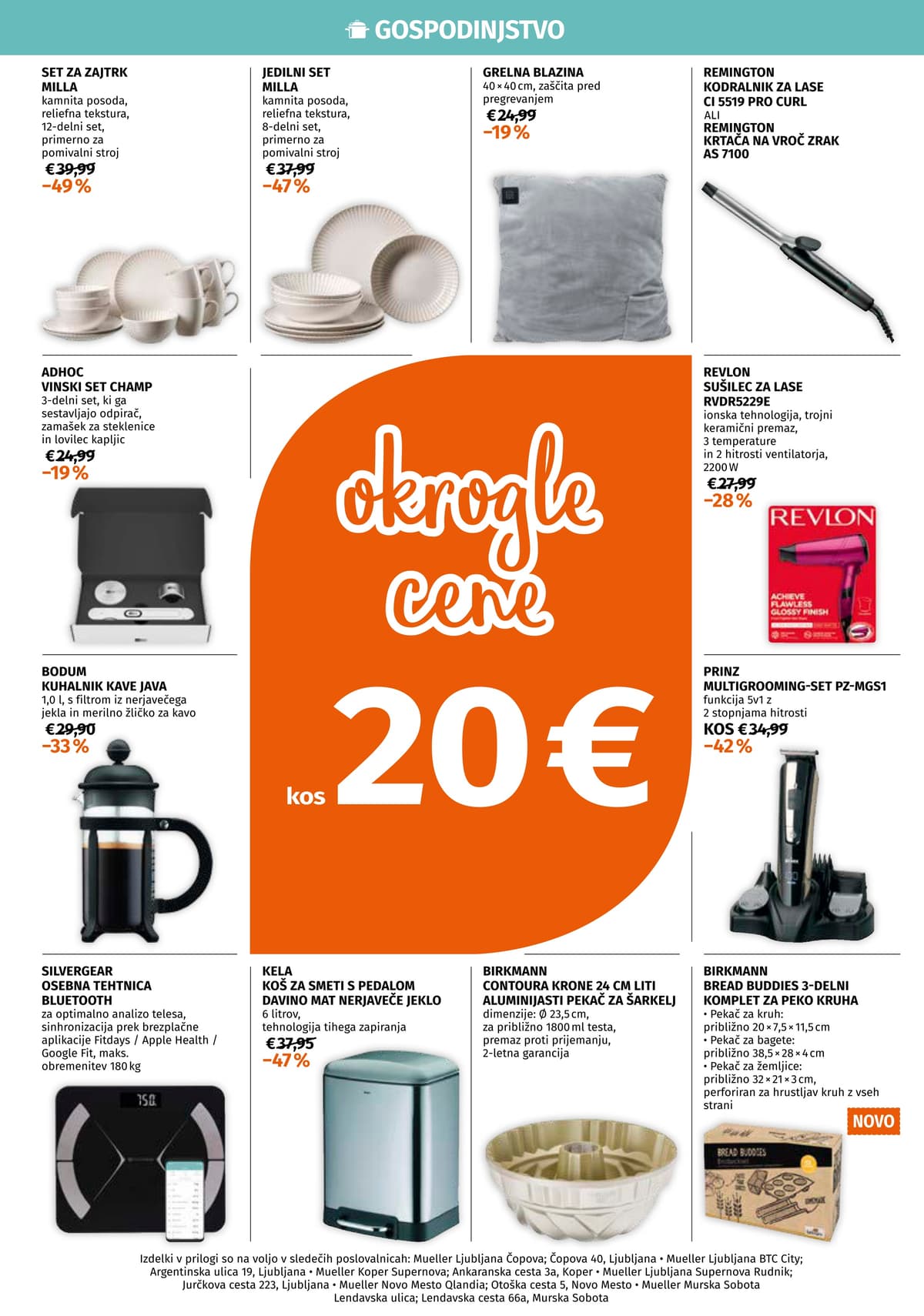 Stran 2. Mueller kataloga - Ponudba gospodinjskih izdelkov od 02.03.2026.