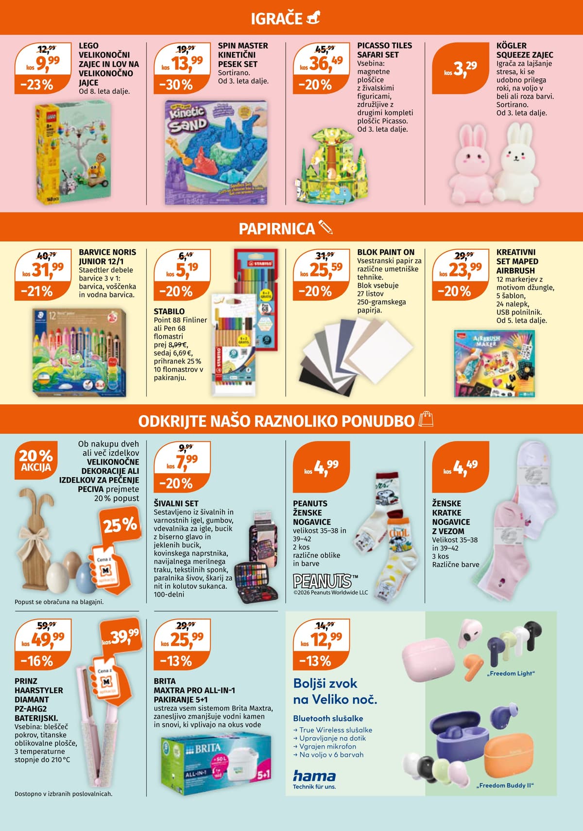 Stran 11. Mueller kataloga - Popolna Velika Noč 2026 od 21.03.2026.