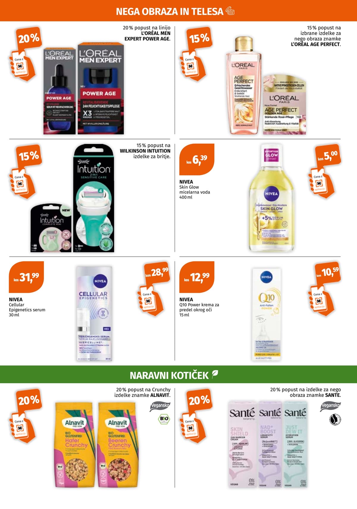 Stran 3. Mueller kataloga - Vrhunci tedna v aplikaciji od 20.04.2026.