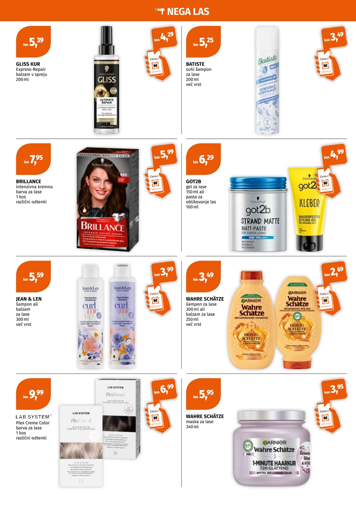 Stran 4. Mueller kataloga - Vrhunci tedna v aplikaciji od 20.04.2026.