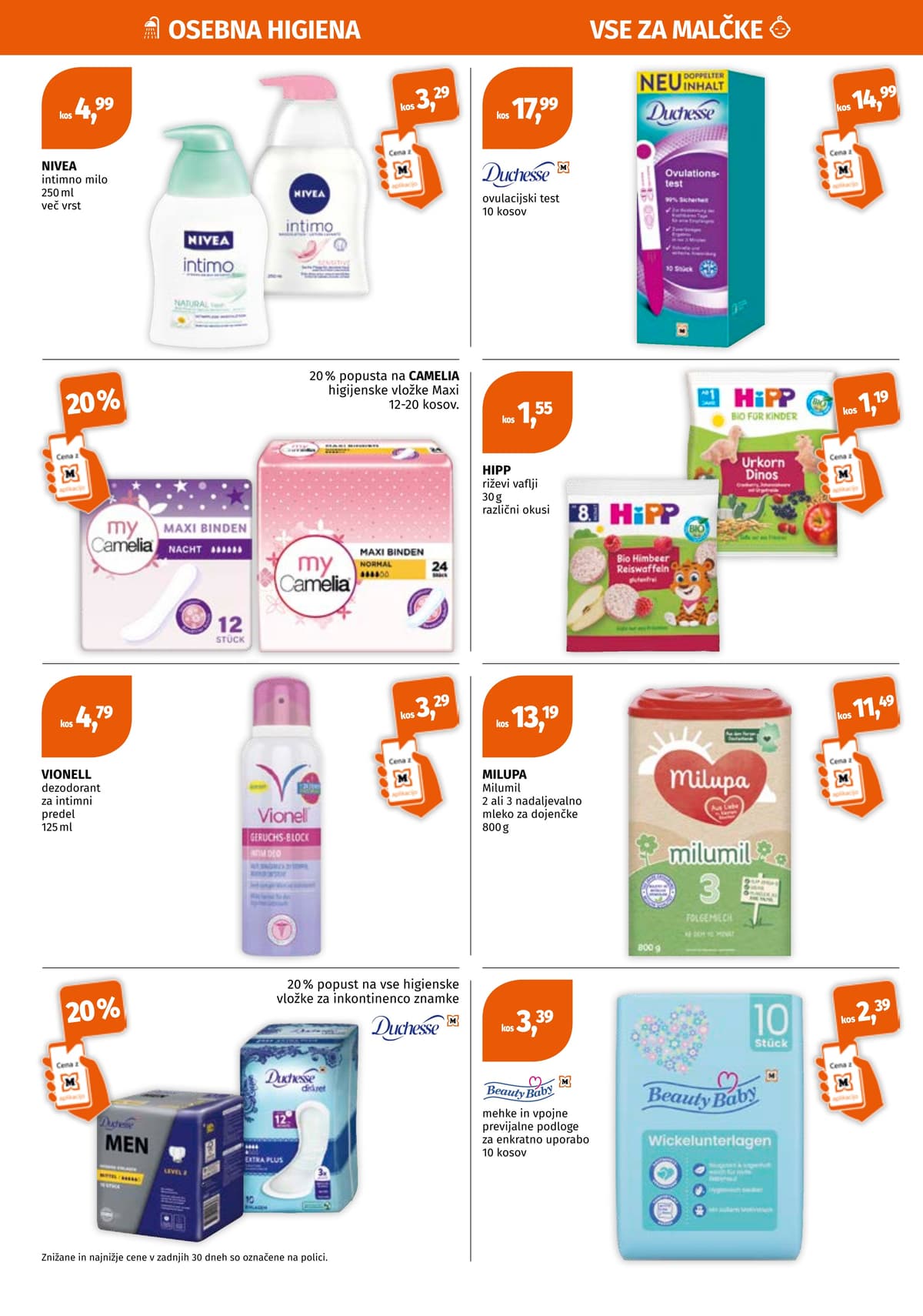 Stran 6. Mueller kataloga - Vrhunci tedna v aplikaciji od 20.04.2026.