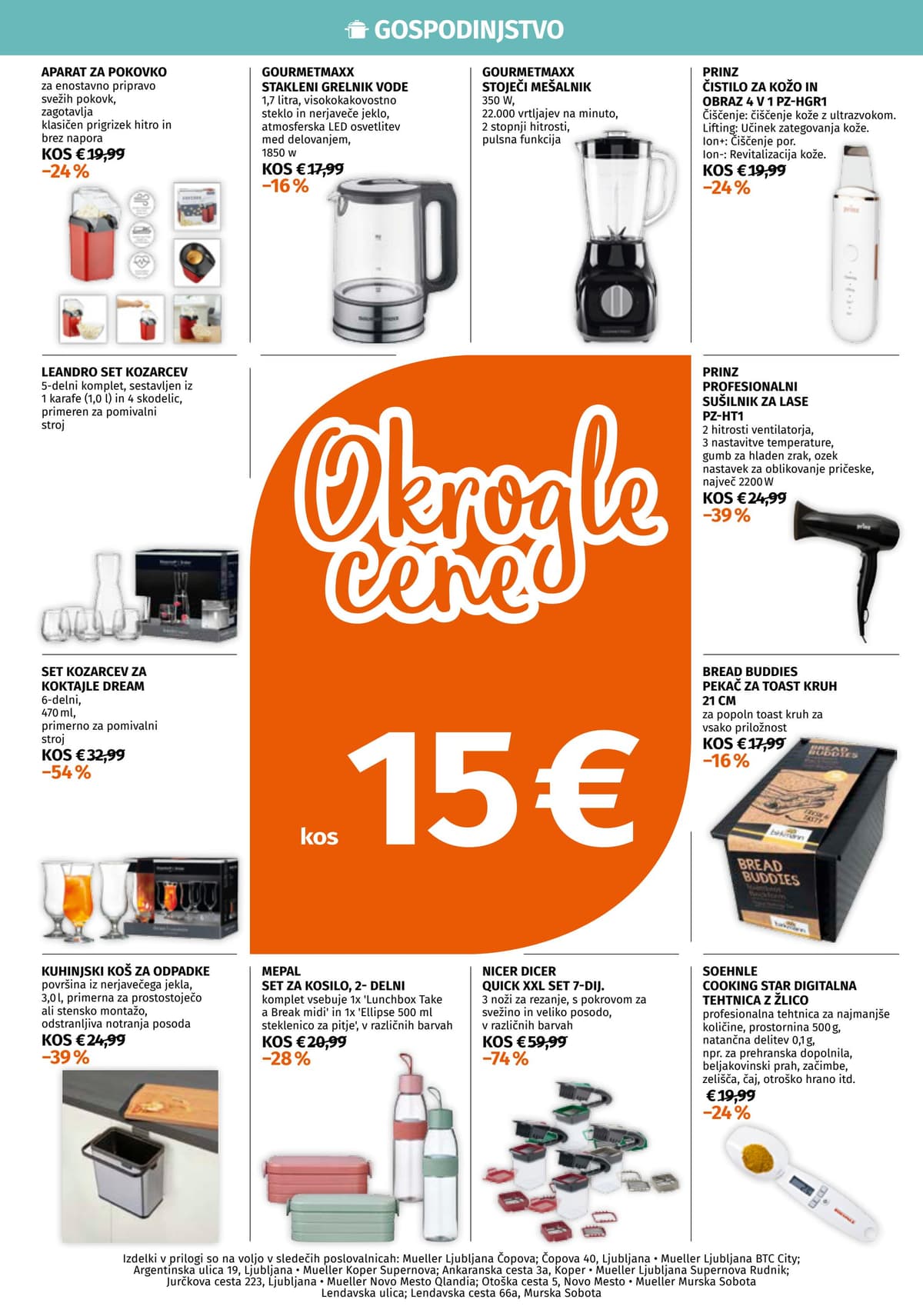 Stran 3. Mueller kataloga - Gospodinjstvo od 27.06.2026