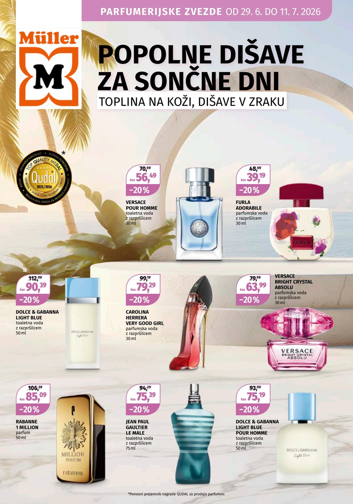 Popolne dišave za sončne dni