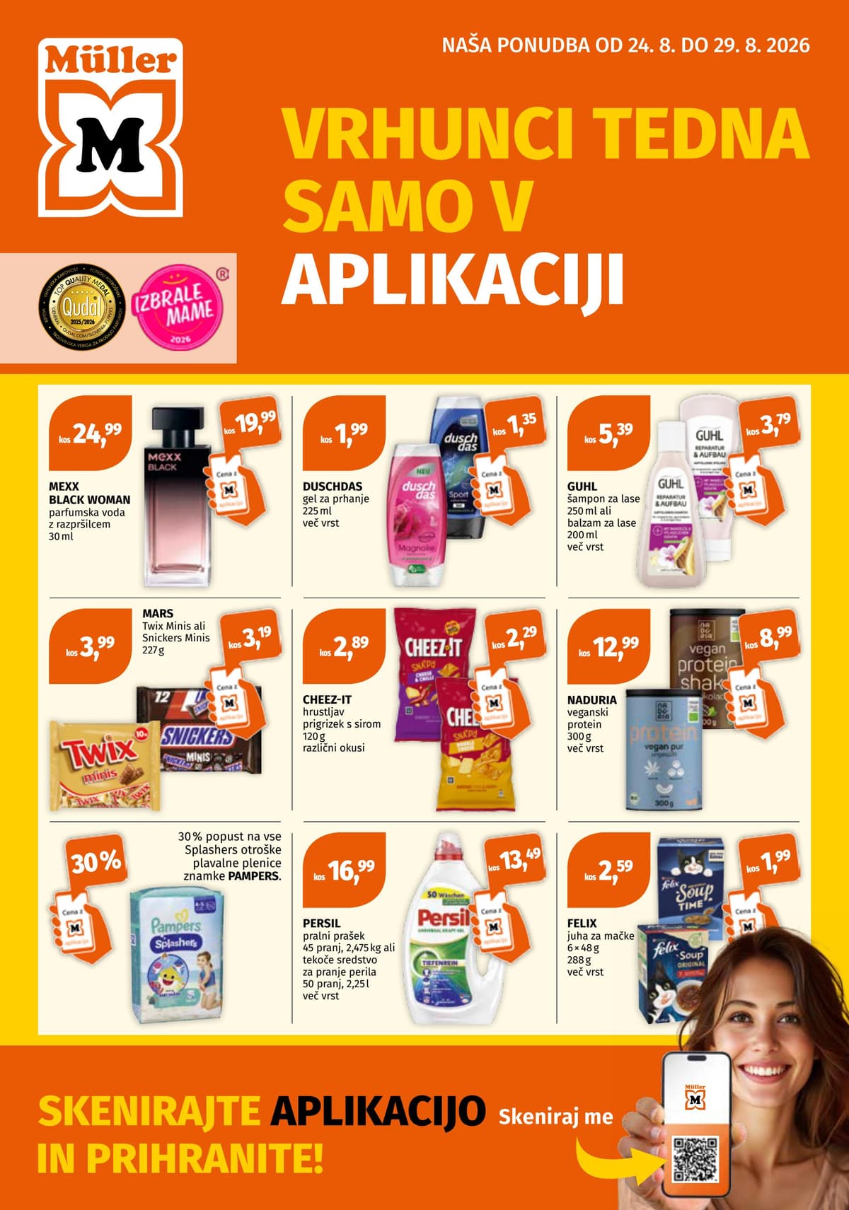 Mueller katalog od 08/24/2026 - Vrhunci tedna